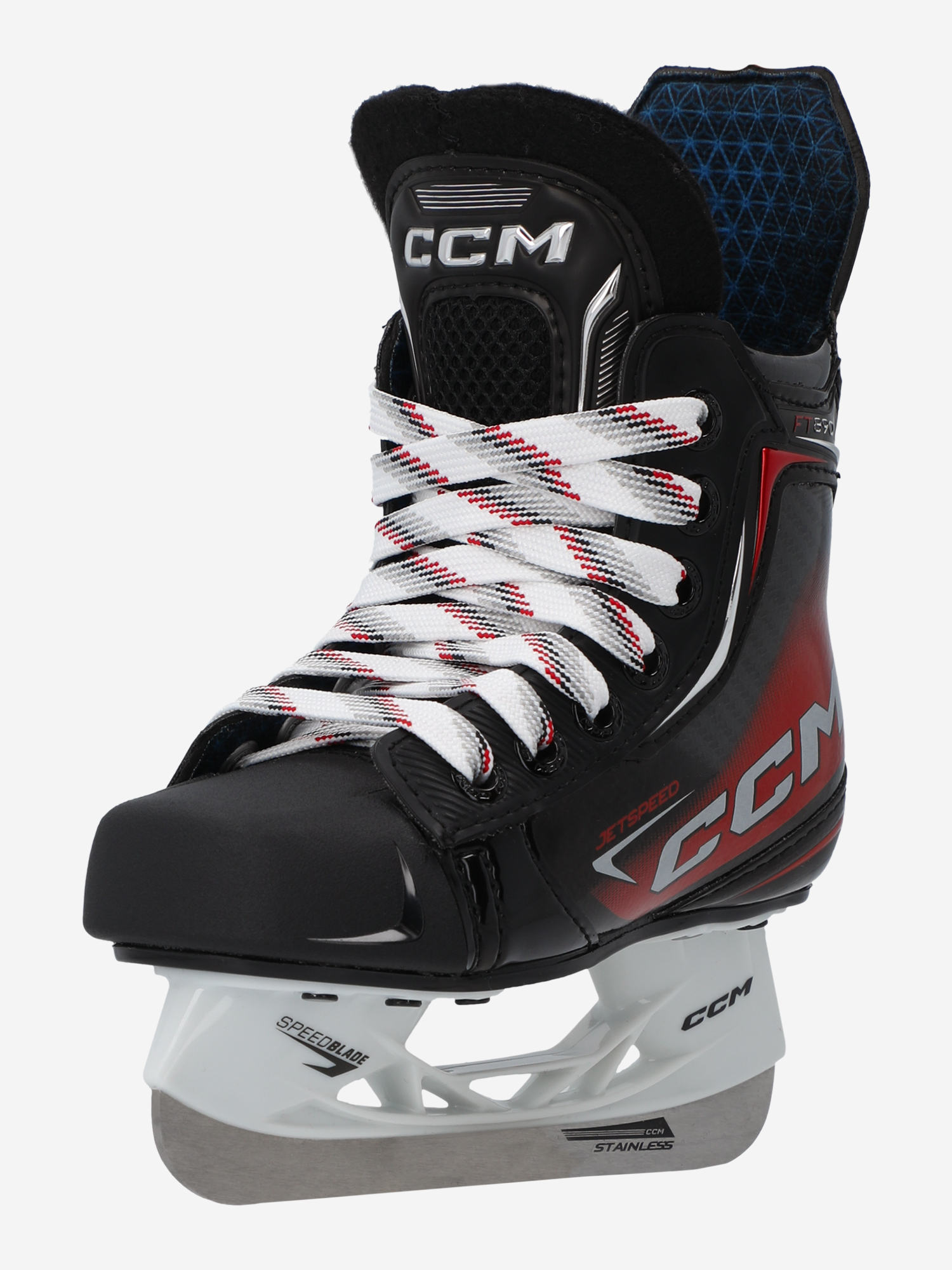 фото Коньки хоккейные детские ccm sk jetspeed 890 yth regular, черный