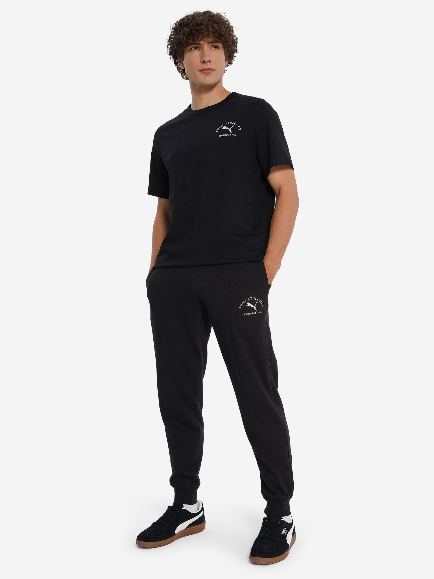 фото Брюки мужские puma class better, черный