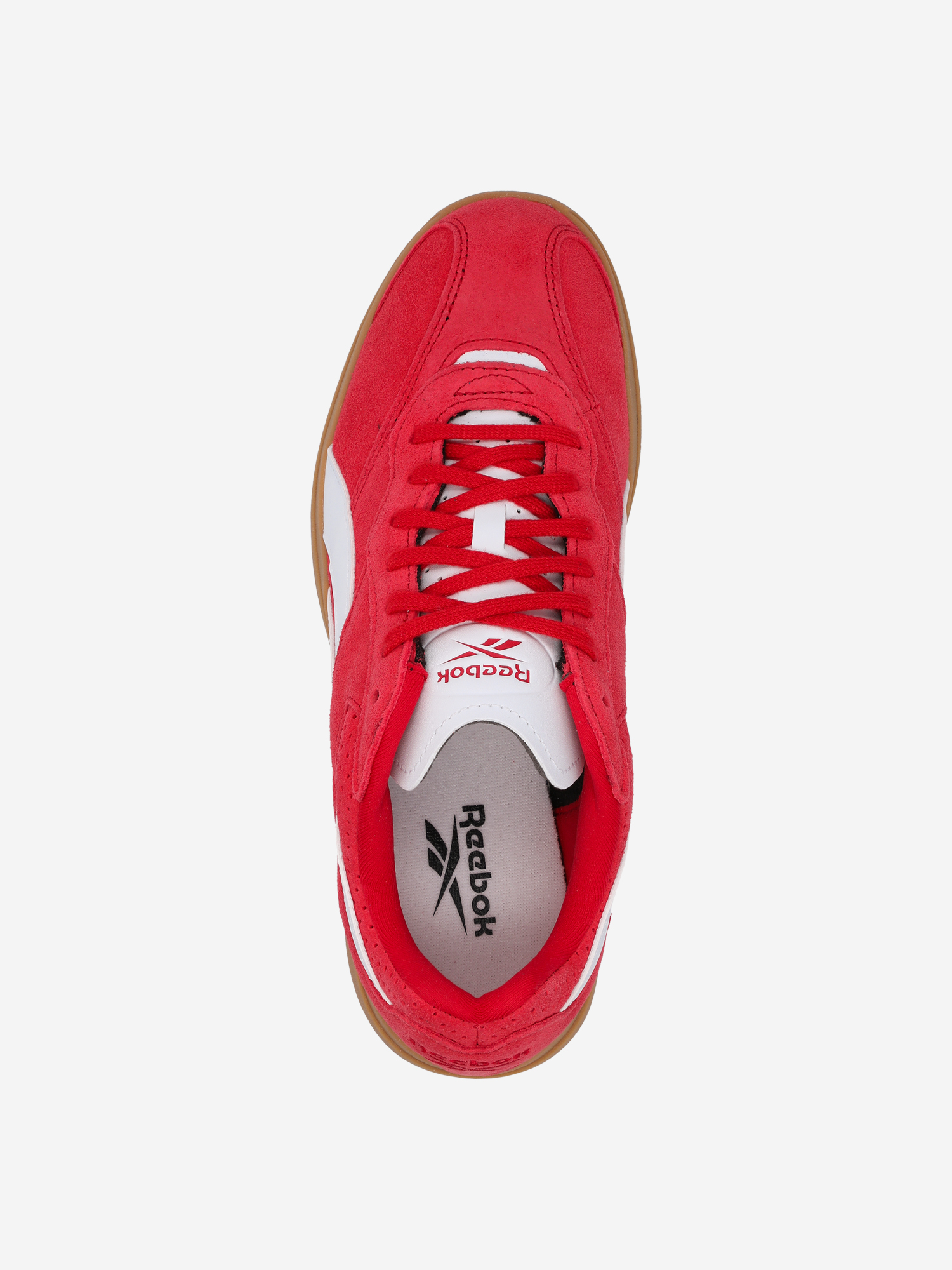 фото Кеды женские reebok hammer street, красный