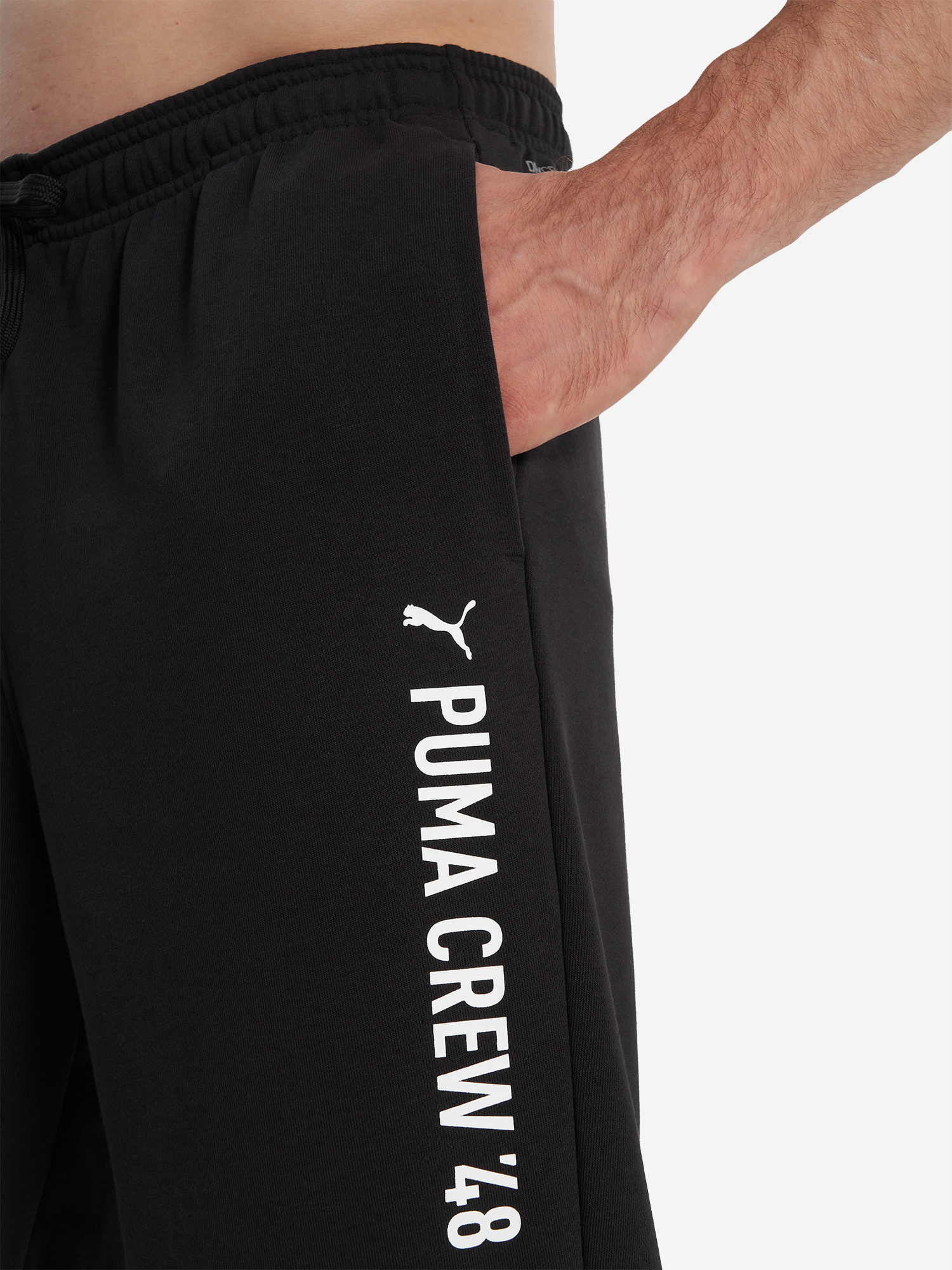 фото Брюки мужские puma graphic, черный
