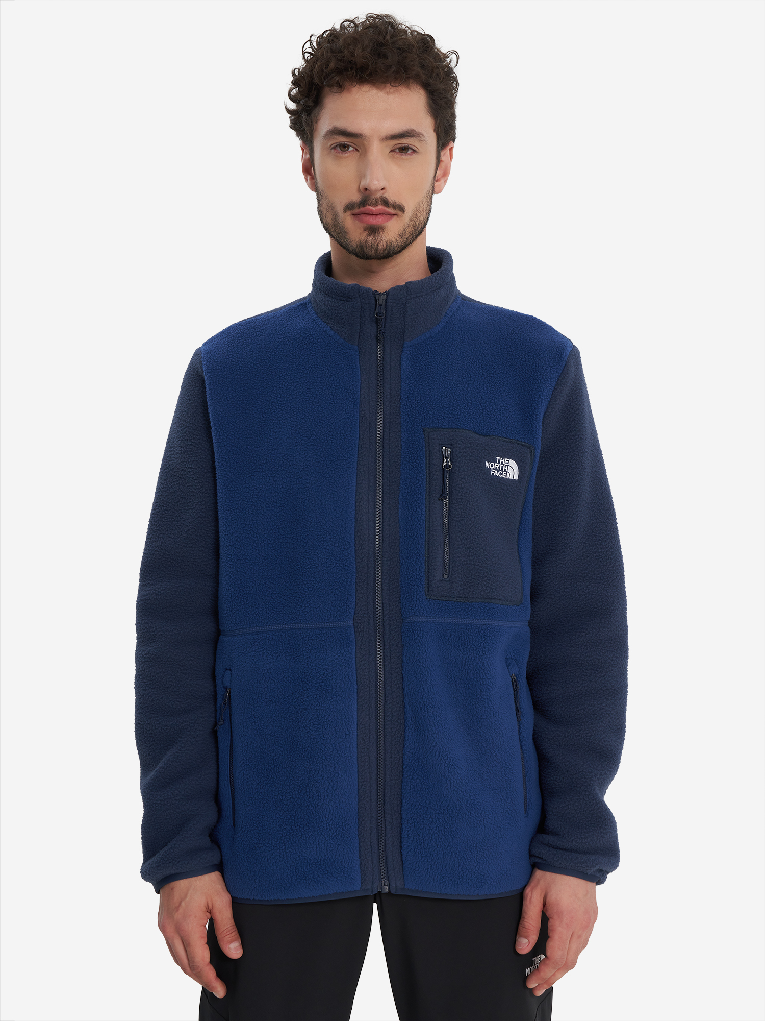 фото Толстовка мужская the north face yumiori, синий