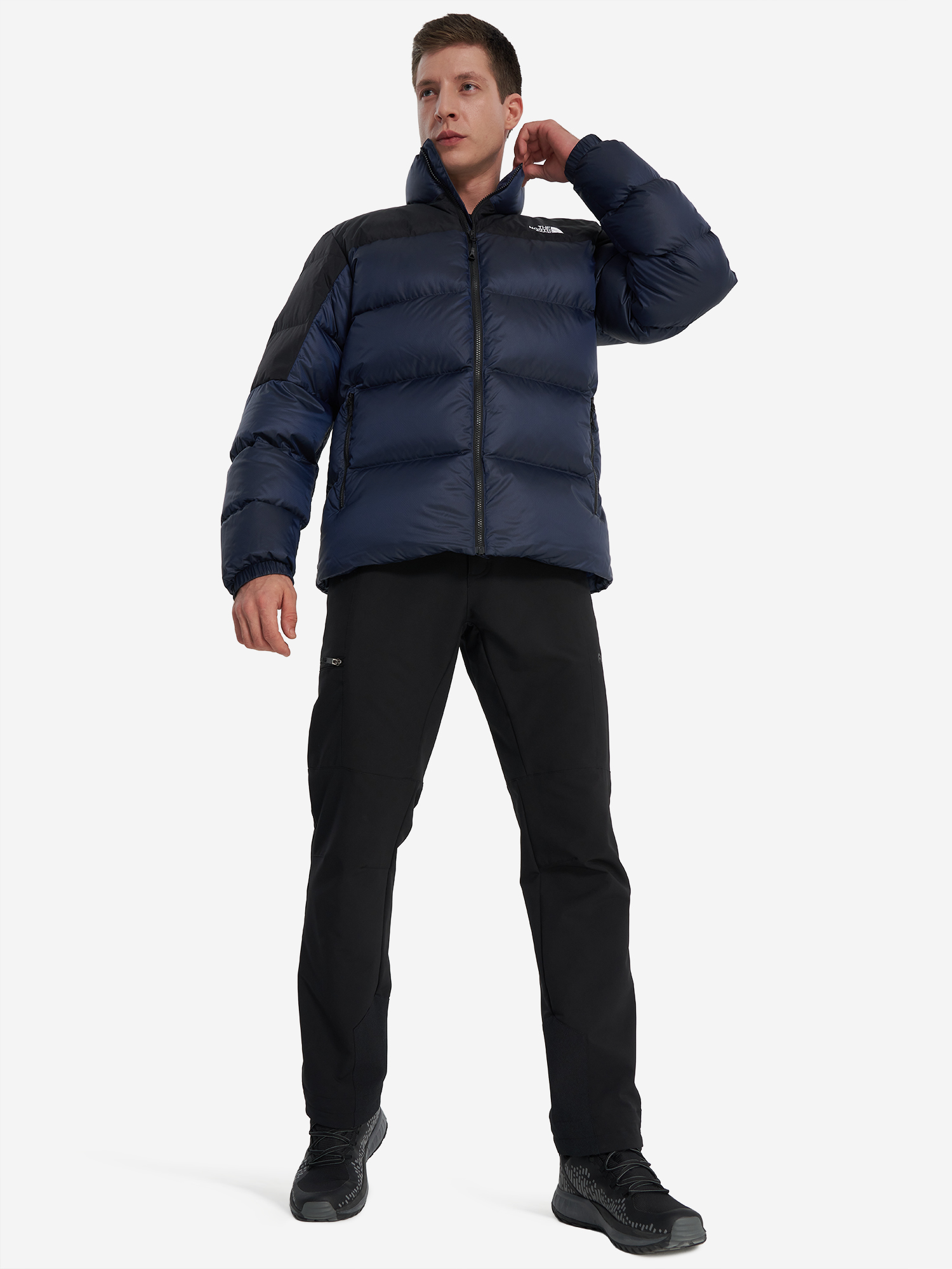 фото Пуховик мужской the north face diablo down 2.0, синий