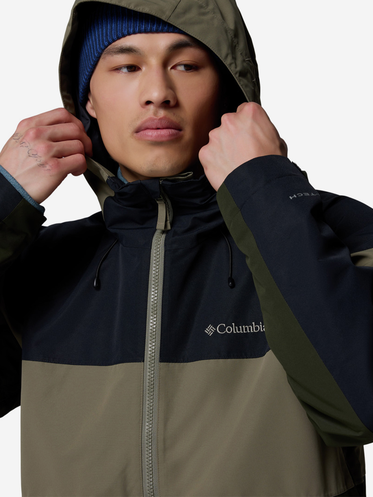 фото Анорак мужской columbia coreshot shell anorak, зеленый