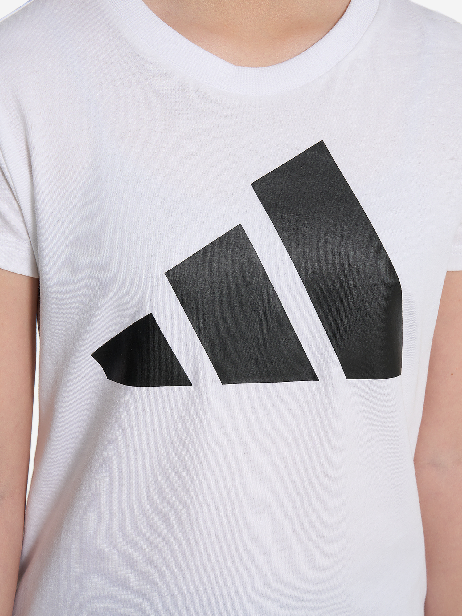 фото Футболка для девочек adidas, белый