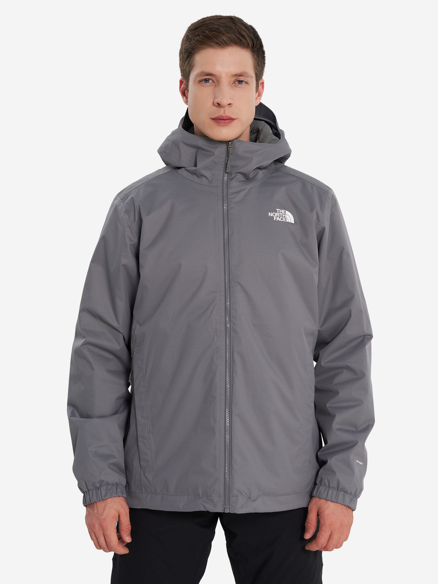 фото Куртка утепленная мужская the north face quest insulated, серый