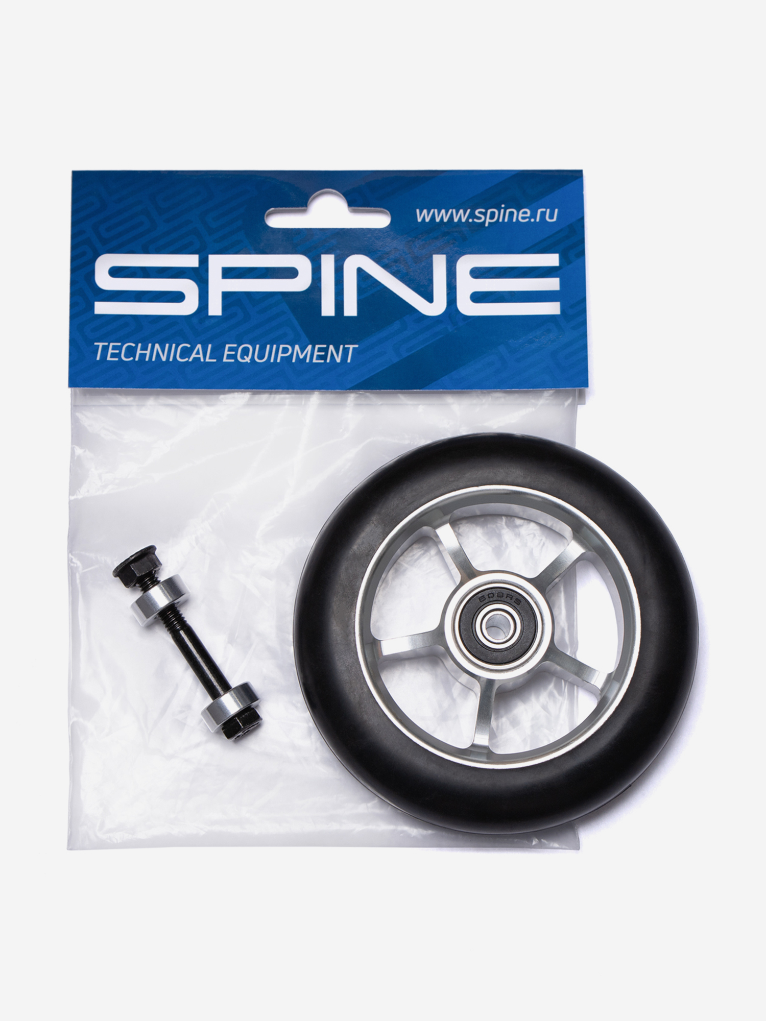Колесо в сборе Spine Skate № 2 Rubber 100*24 Тв.78А-5 (1 шт., среднее), Черный
Колесо в сборе Spine Skate № 2 Rubber 100*24 Тв.78А-5 (1 шт., среднее), Черный