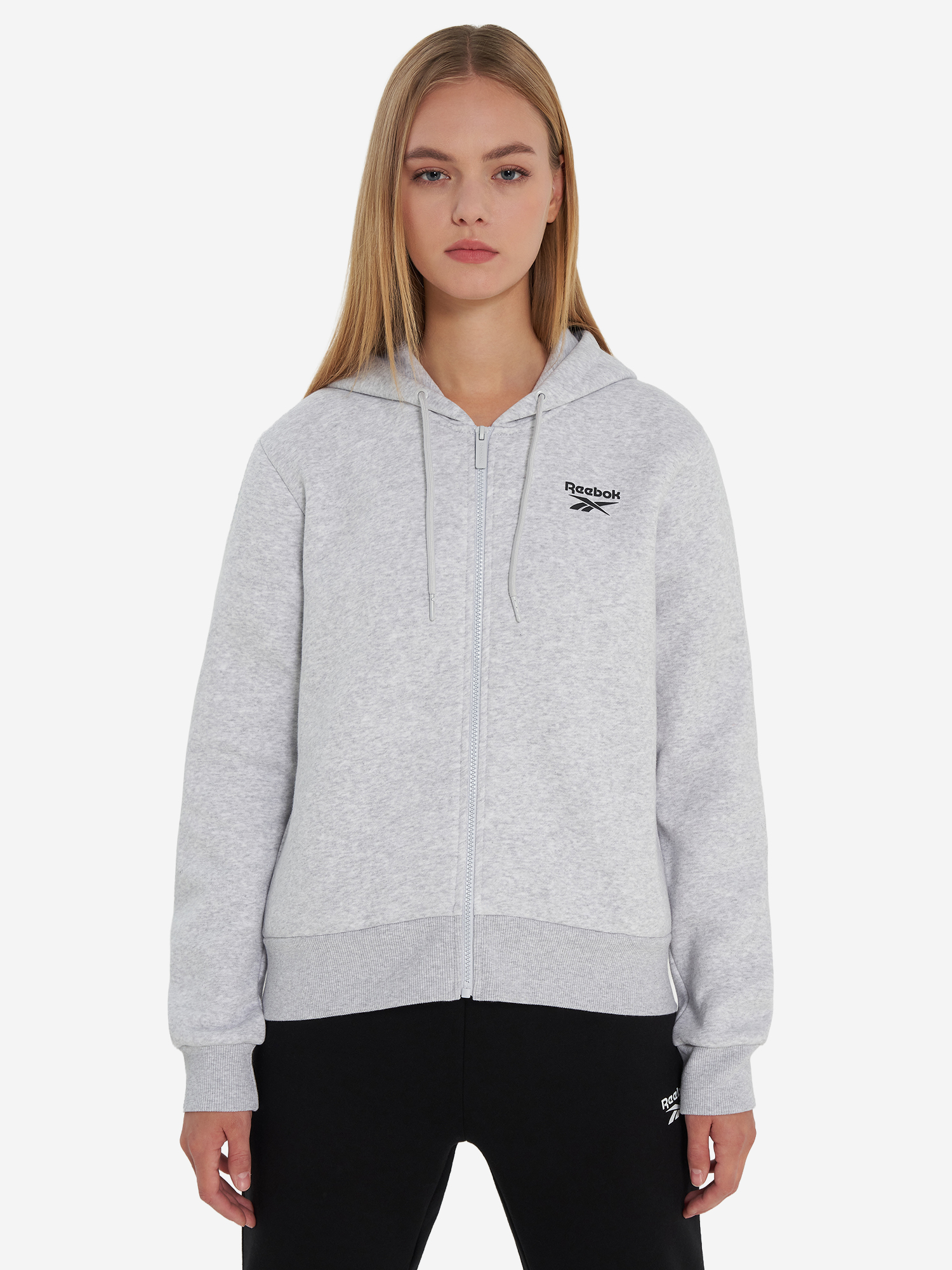 фото Толстовка женская reebok viola, серый