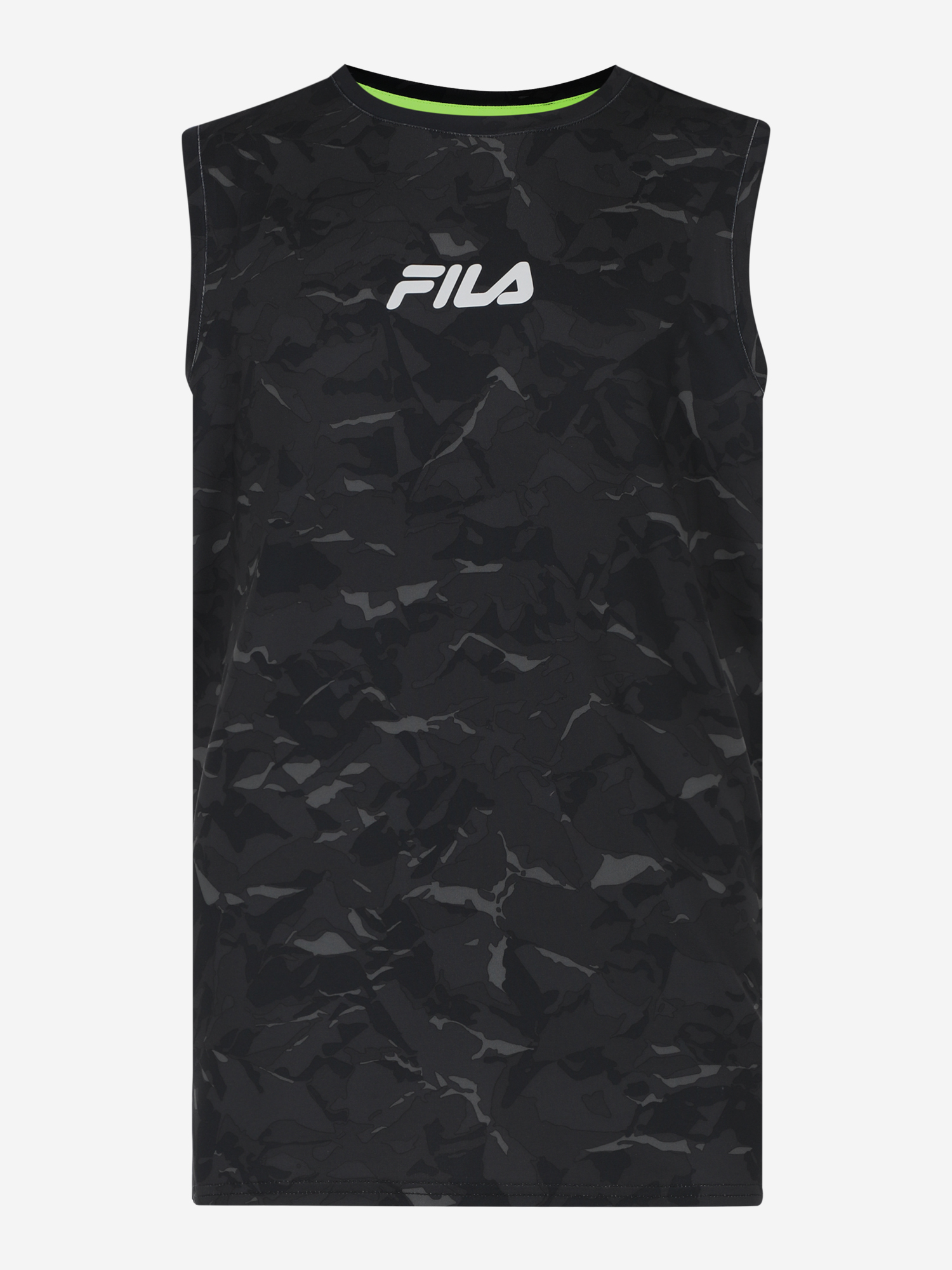 фото Майка для мальчиков fila, черный
