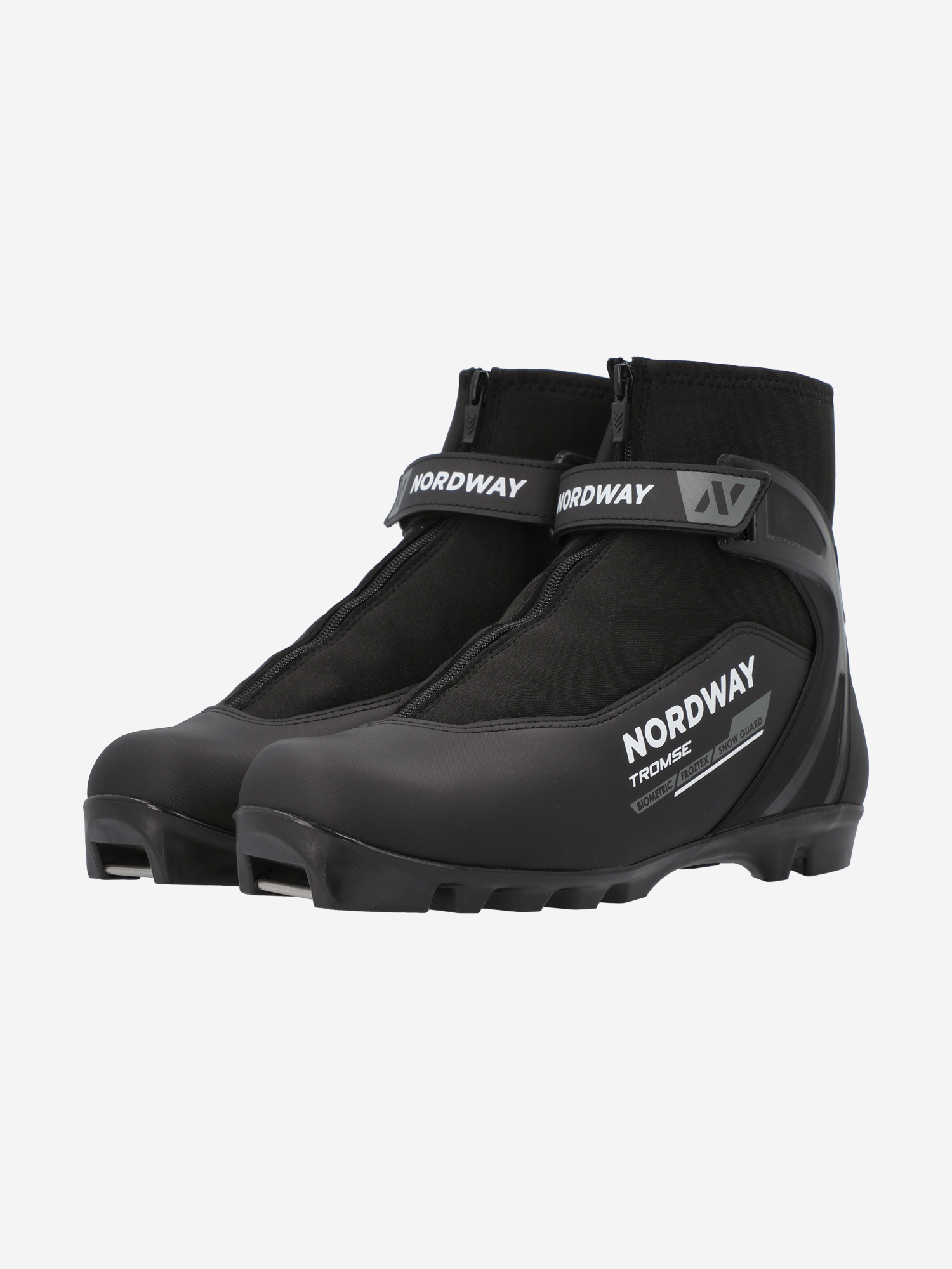 фото Ботинки для беговых лыж nordway tromse nnn, черный