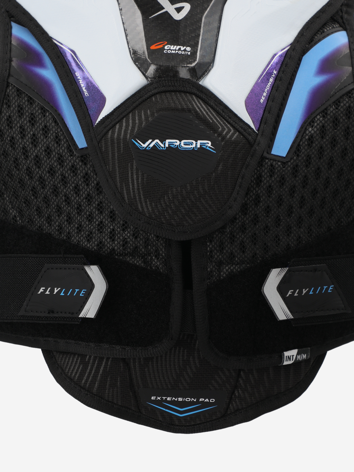 фото Защита торса детская bauer vapor flylite int, белый
