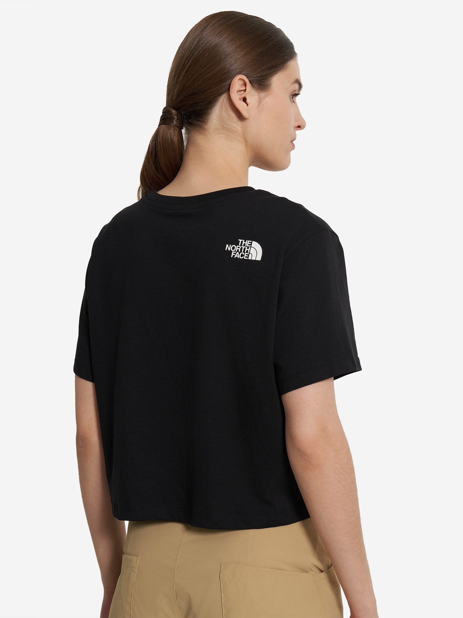 фото Футболка женская the north face easy, черный