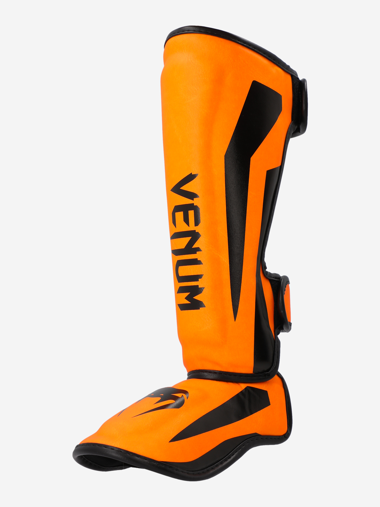 фото Защита голени детская venum elite, оранжевый