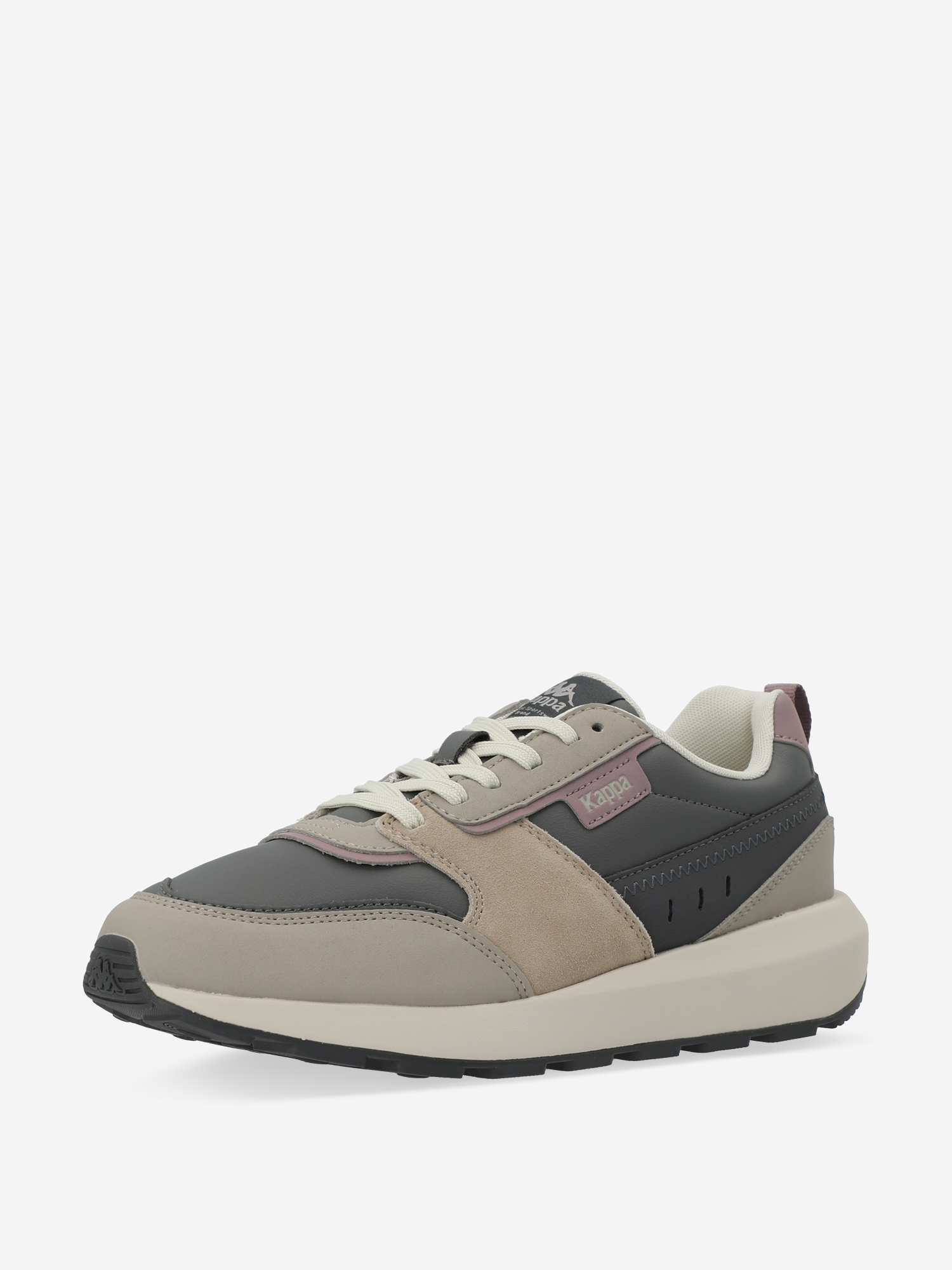 фото Кроссовки женские kappa authentic run lt, серый