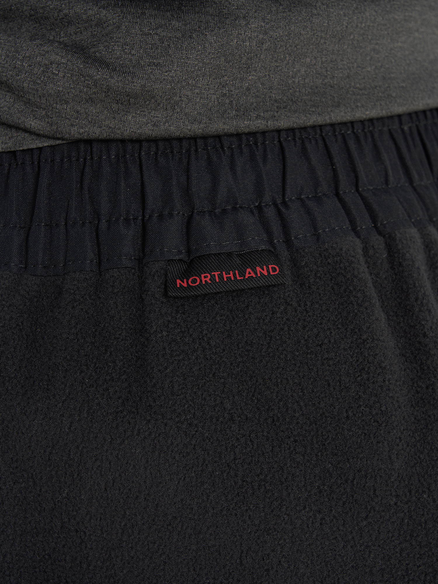 фото Брюки флисовые женские northland, черный