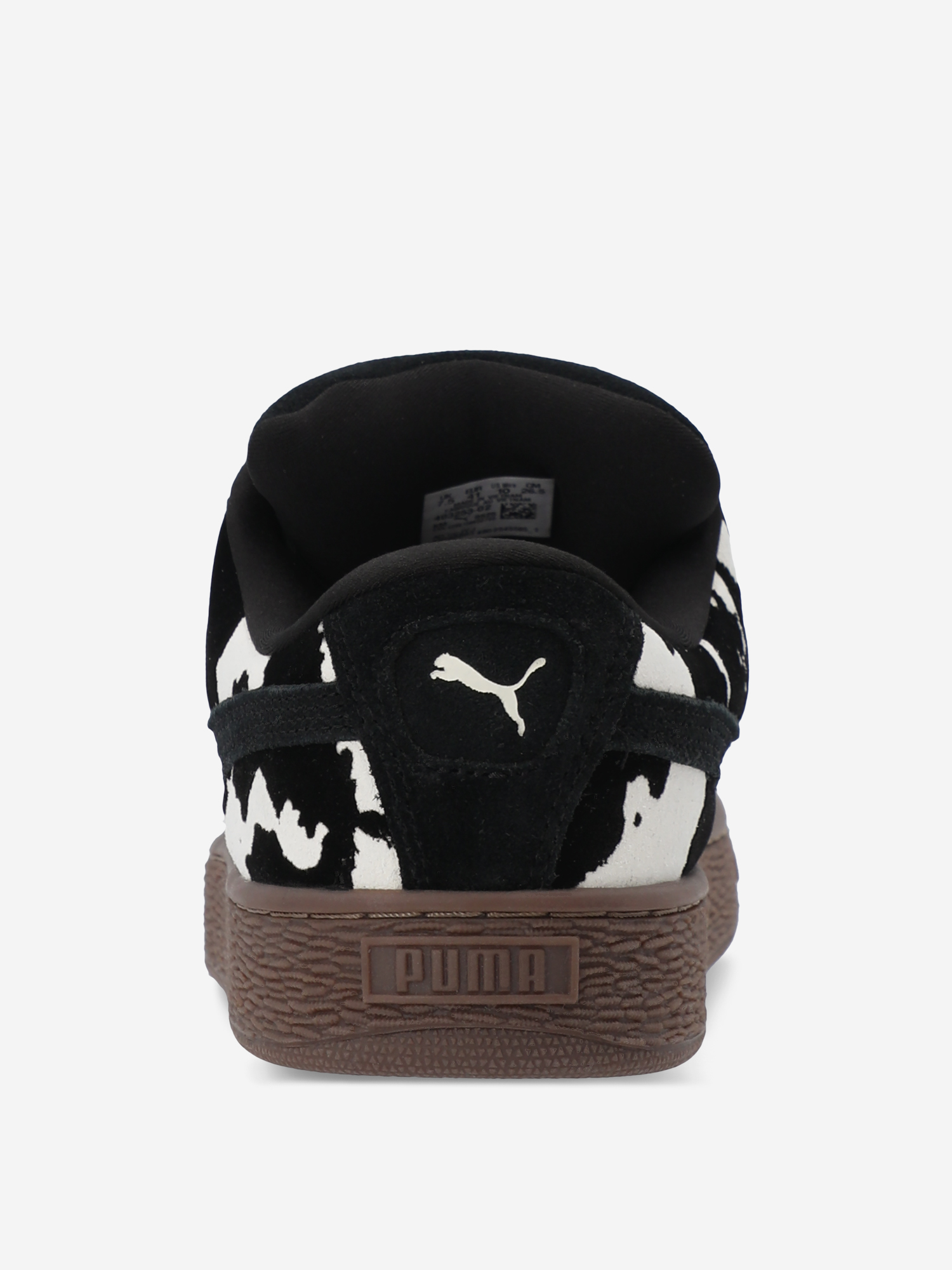 фото Кеды женские puma suede xl wild instinct, черный