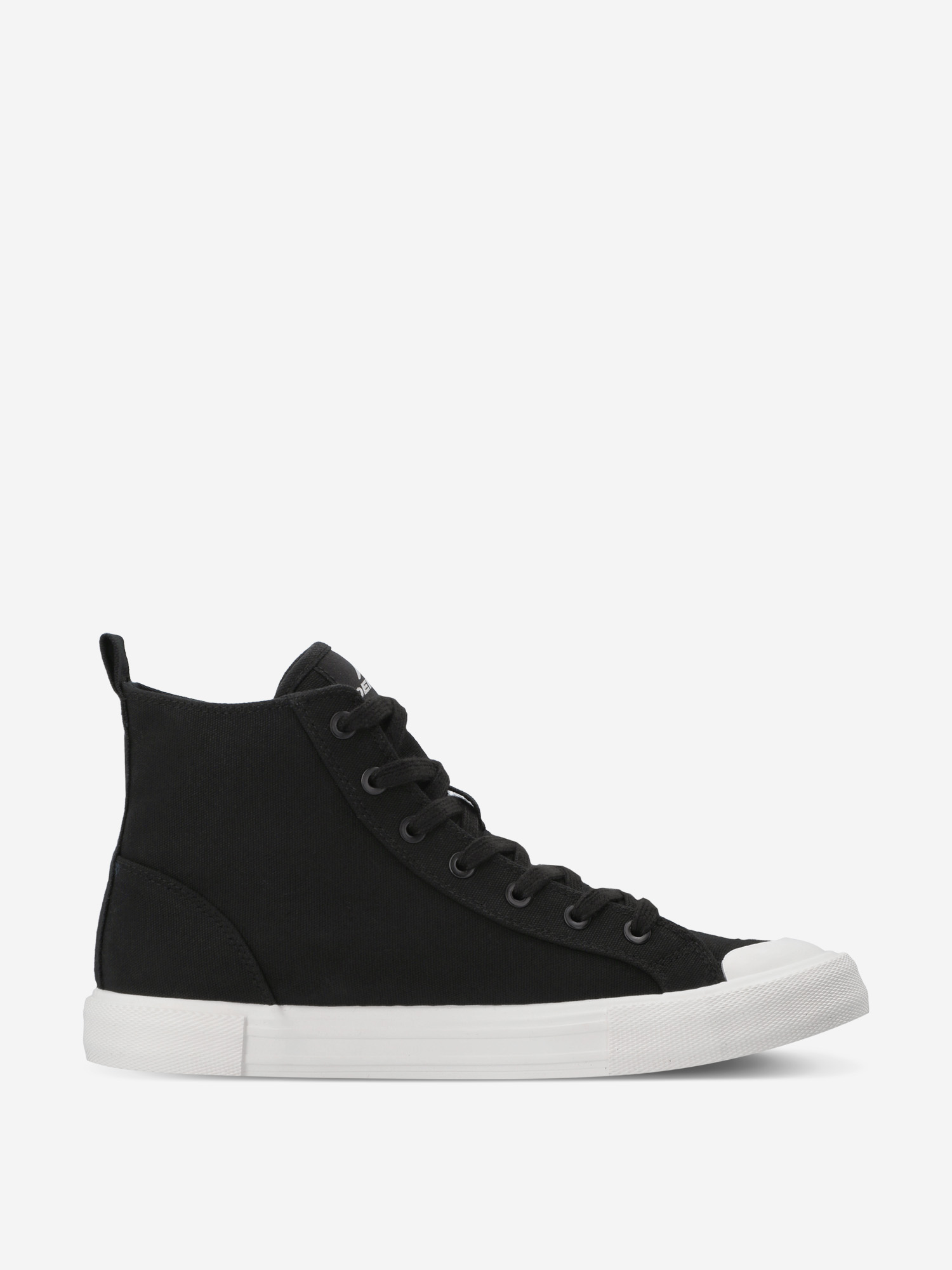 фото Кеды женские demix compas canvas mid, черный