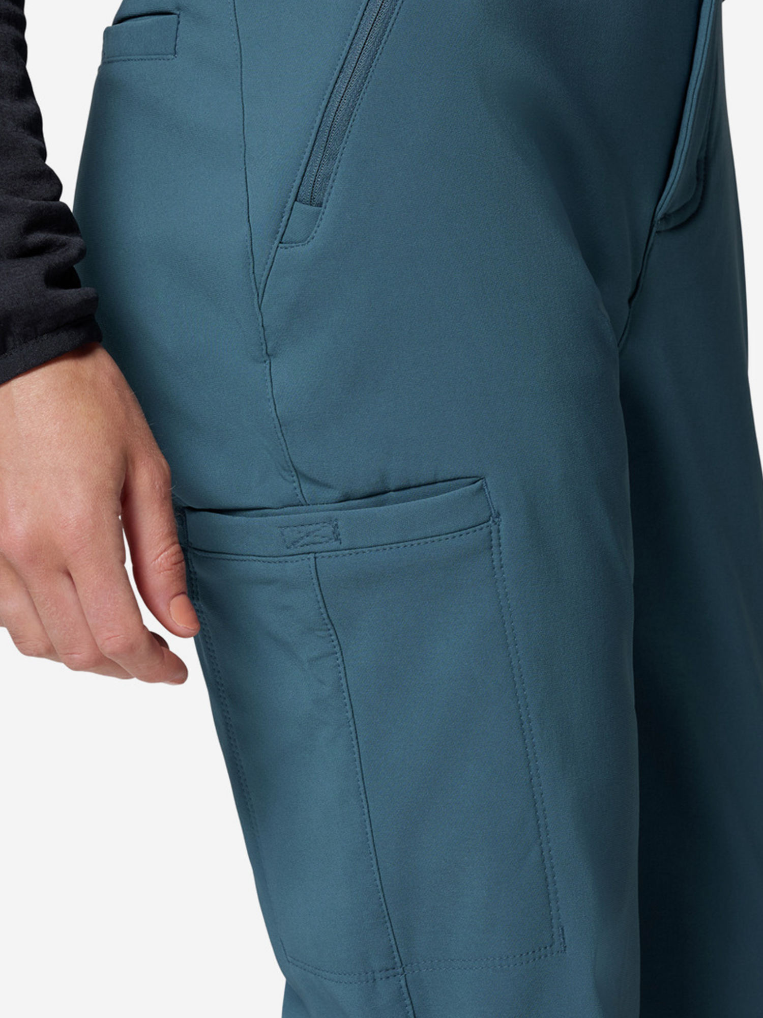 фото Брюки женские columbia back beauty warm softshell pant, голубой
