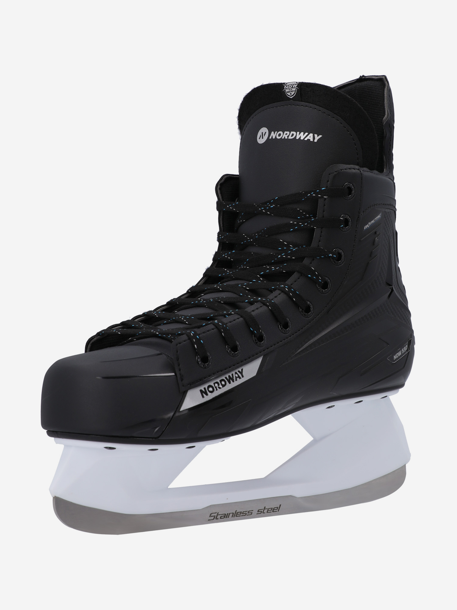 фото Коньки хоккейные nordway ndw 550 l sr, черный