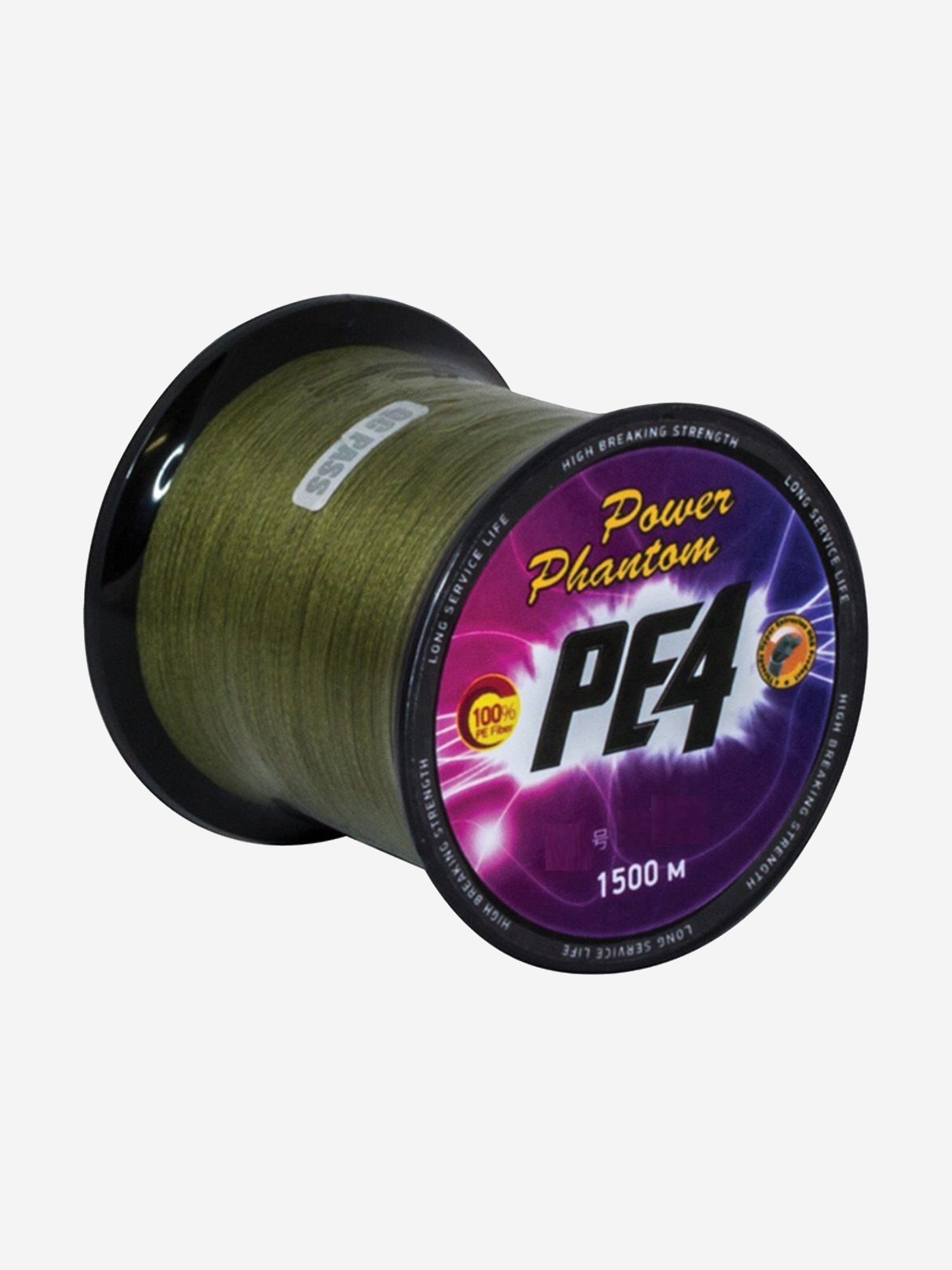 Плетеный шнур для рыбалки Power Phantom PE4, 1500м, зеленый #2, 0,22мм, 11,8кг, Зеленый
Плетеный шнур для рыбалки Power Phantom PE4, 1500м, зеленый #2, 0,22мм, 11,8кг, Зеленый