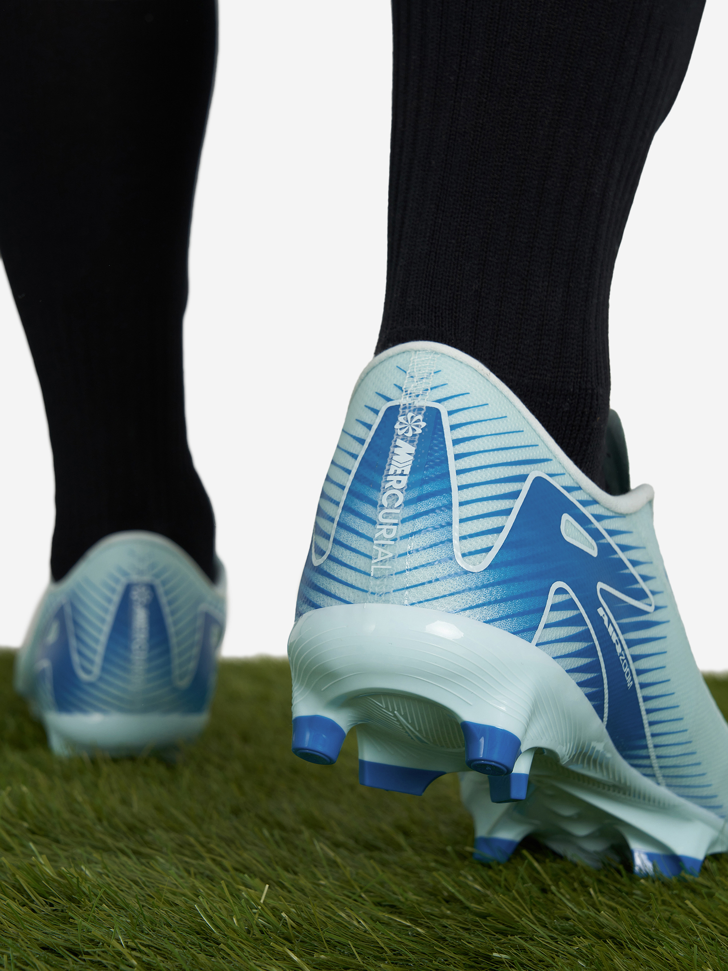 фото Бутсы мужские nike zoom vapor 16 academy fg/mg, синий