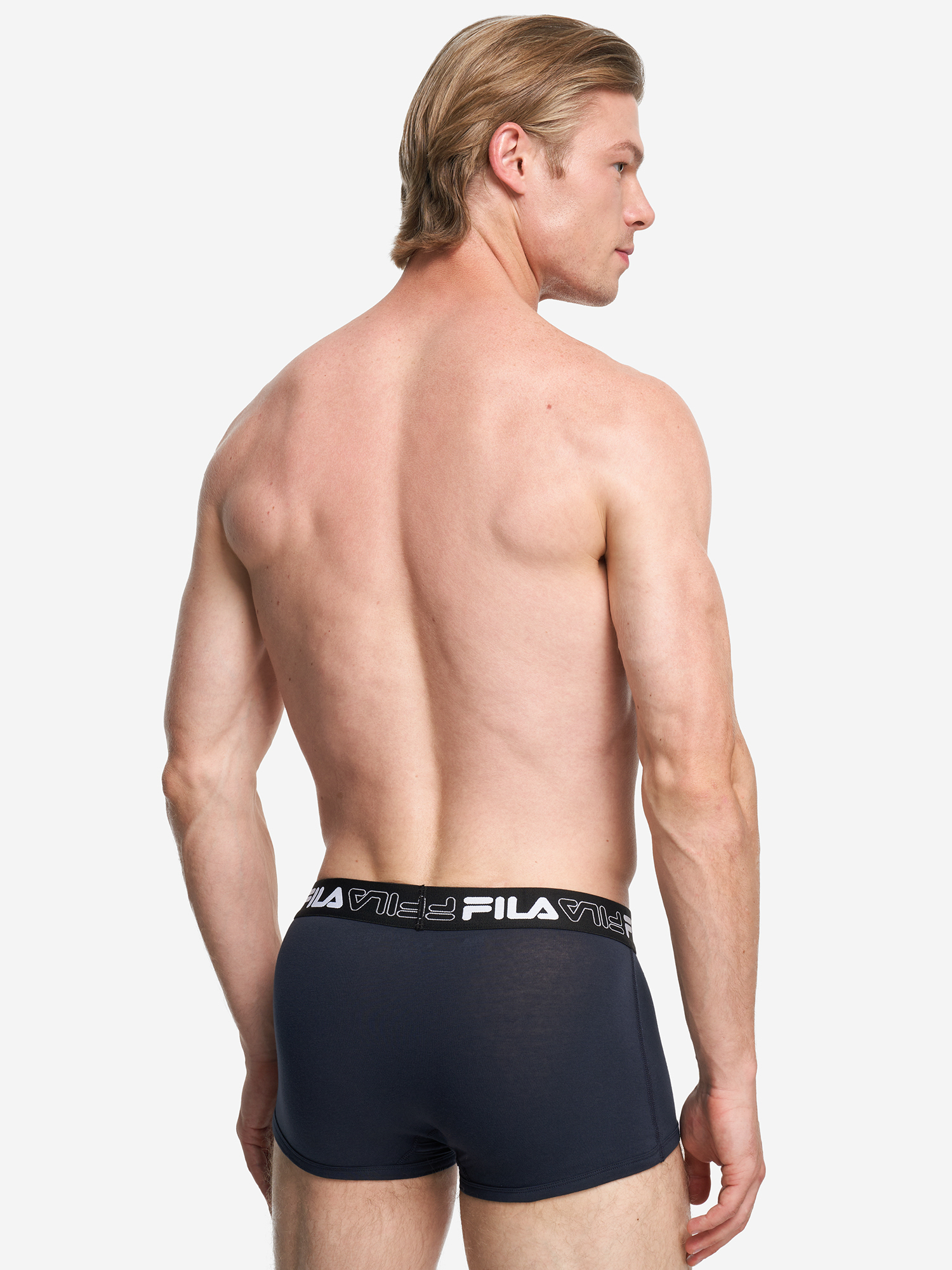фото Трусы мужские fila, 3 штуки, черный