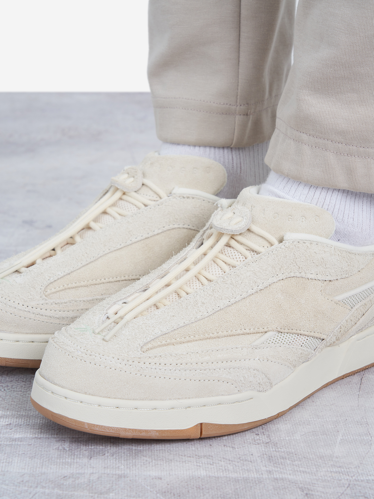 фото Кеды мужские reebok chukwu abuo, бежевый