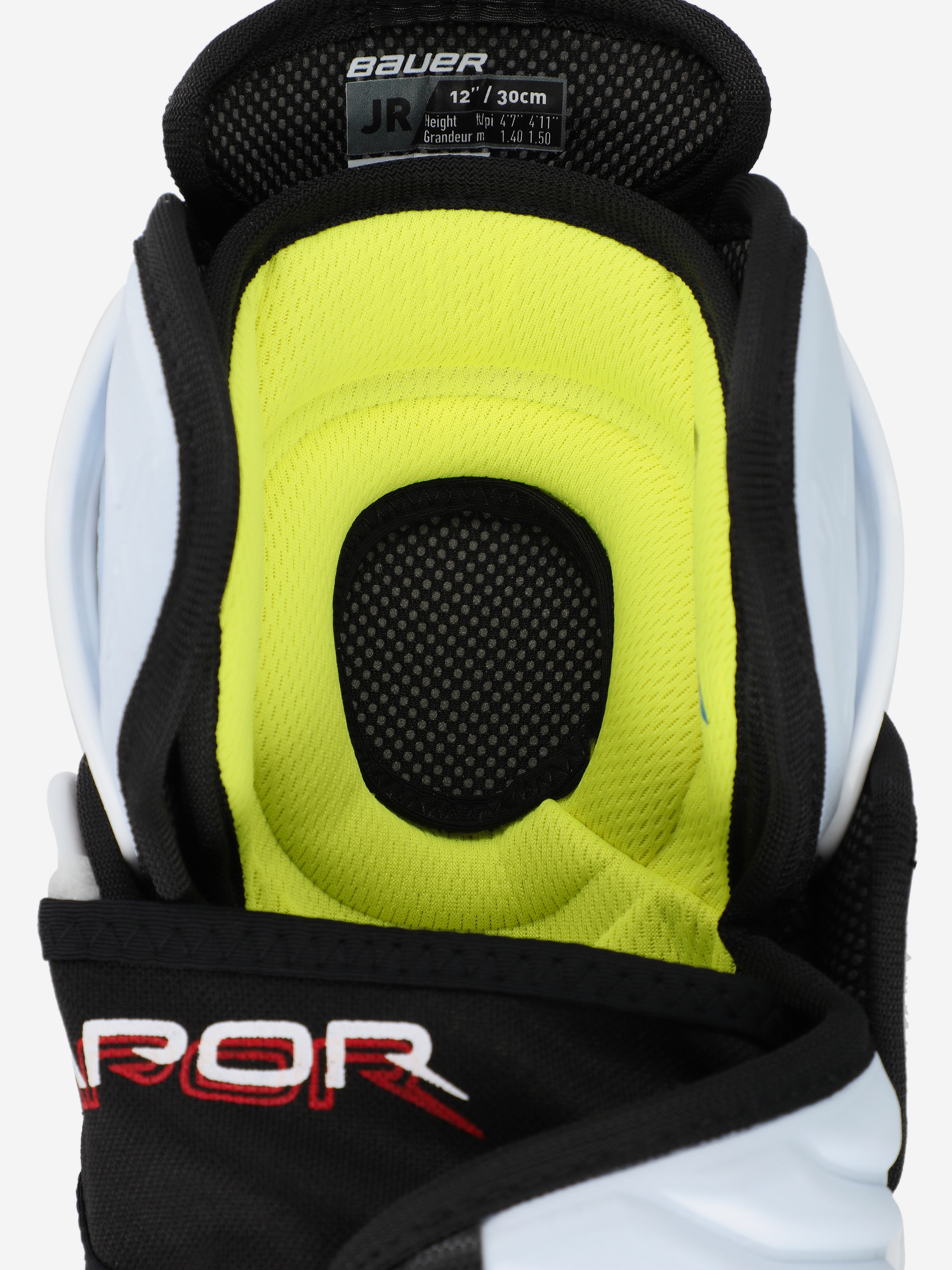фото Щитки хоккейные детские bauer vapor flypro jr, белый