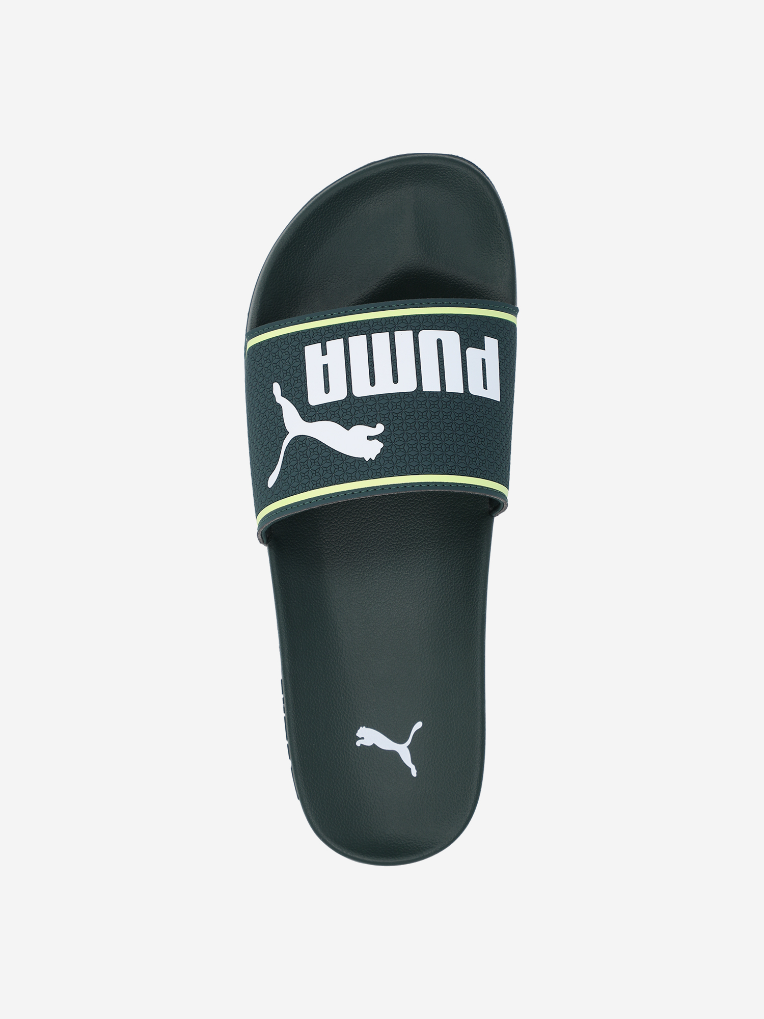 фото Шлепанцы мужские puma leadcat 2.0, зеленый