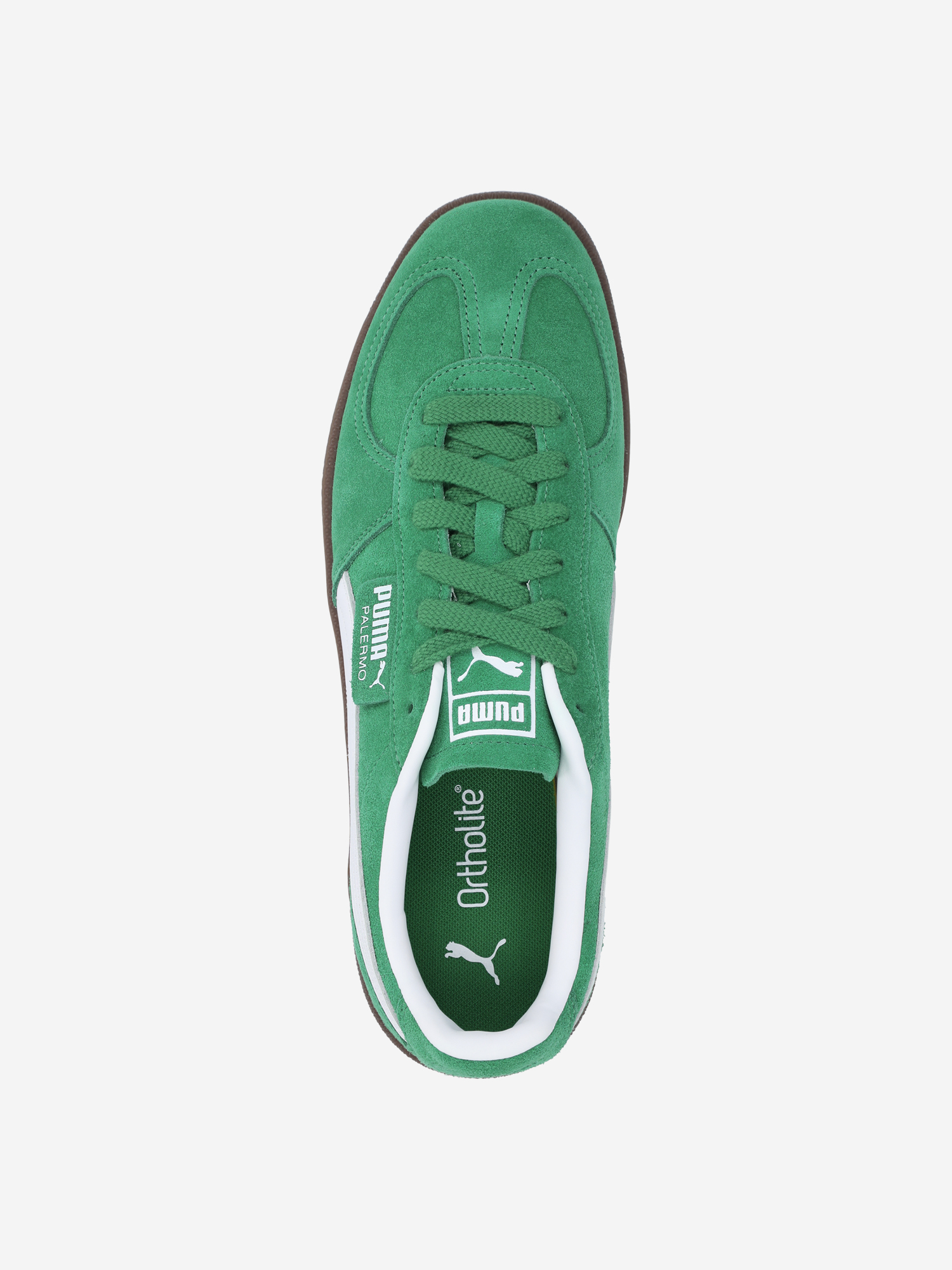 фото Кеды мужские puma palermo, зеленый