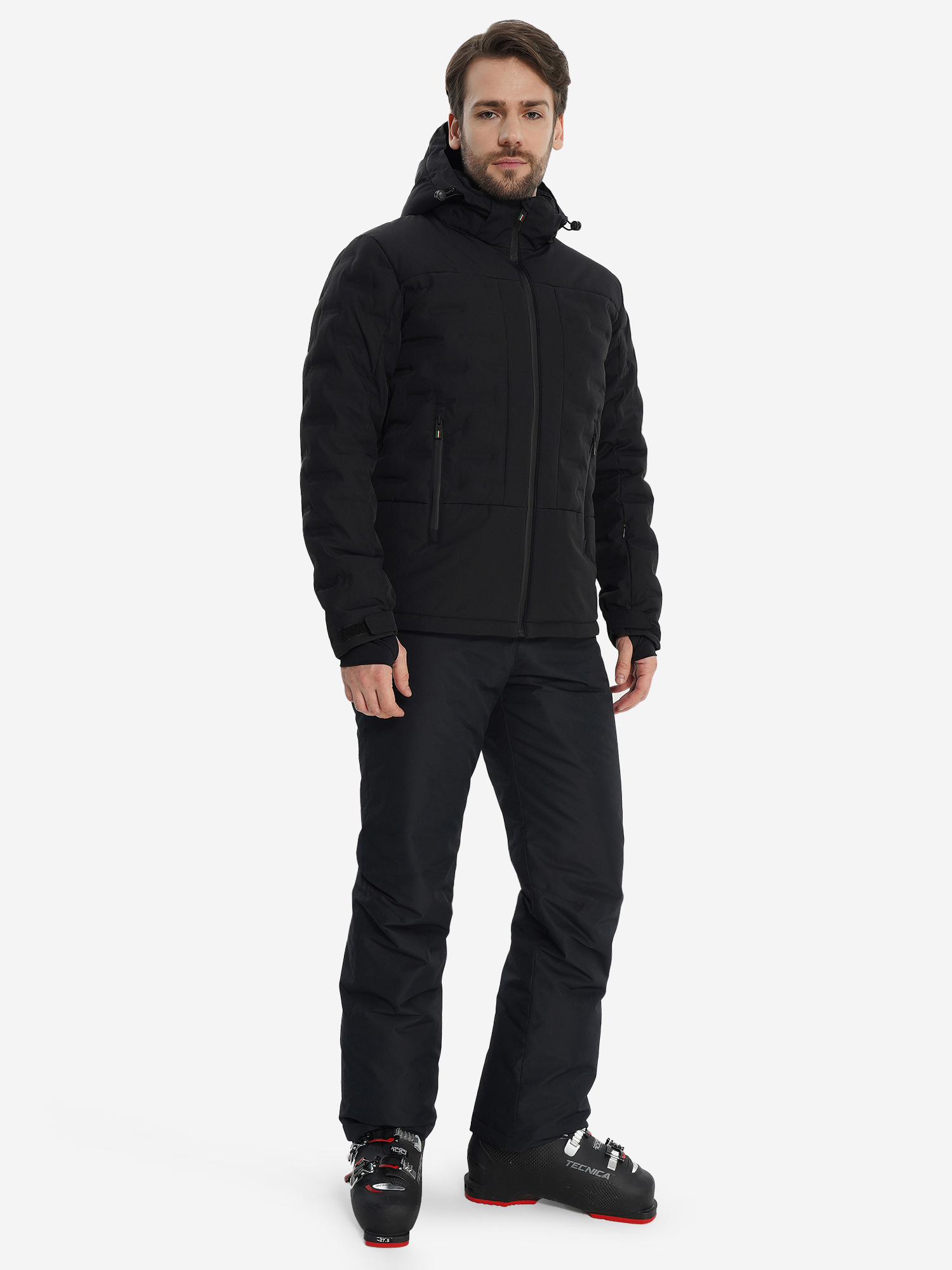фото Куртка утепленная мужская sergio tacchini viking, черный