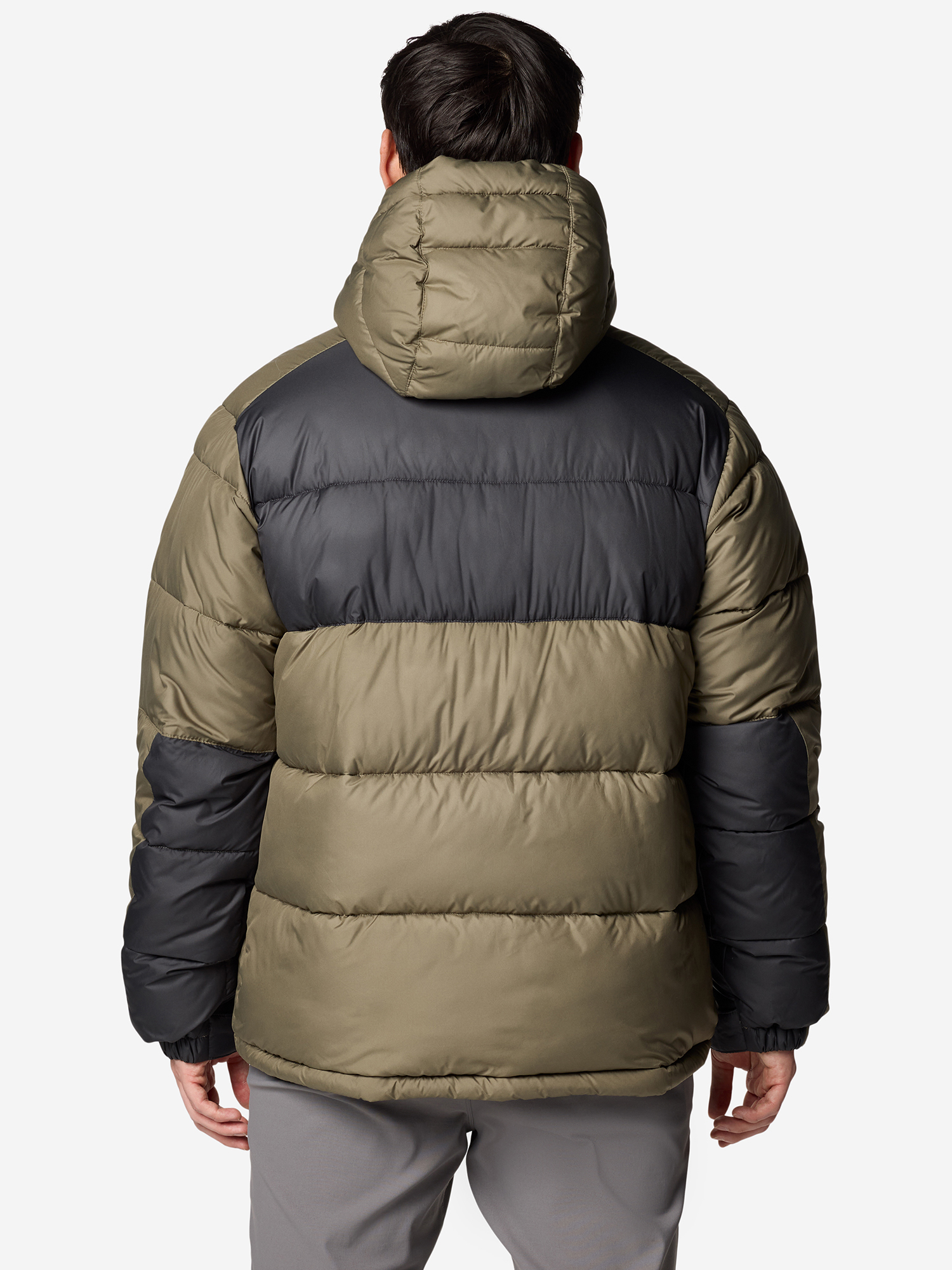фото Куртка утепленная мужская columbia pike lake ii hooded jacket, зеленый