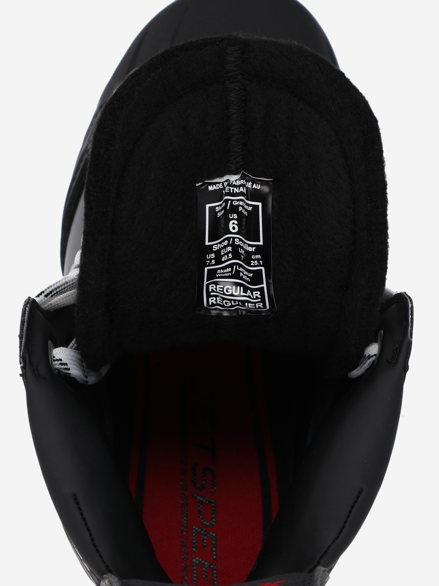 фото Коньки хоккейные детские ccm sk jetspeed 880 int regular, черный