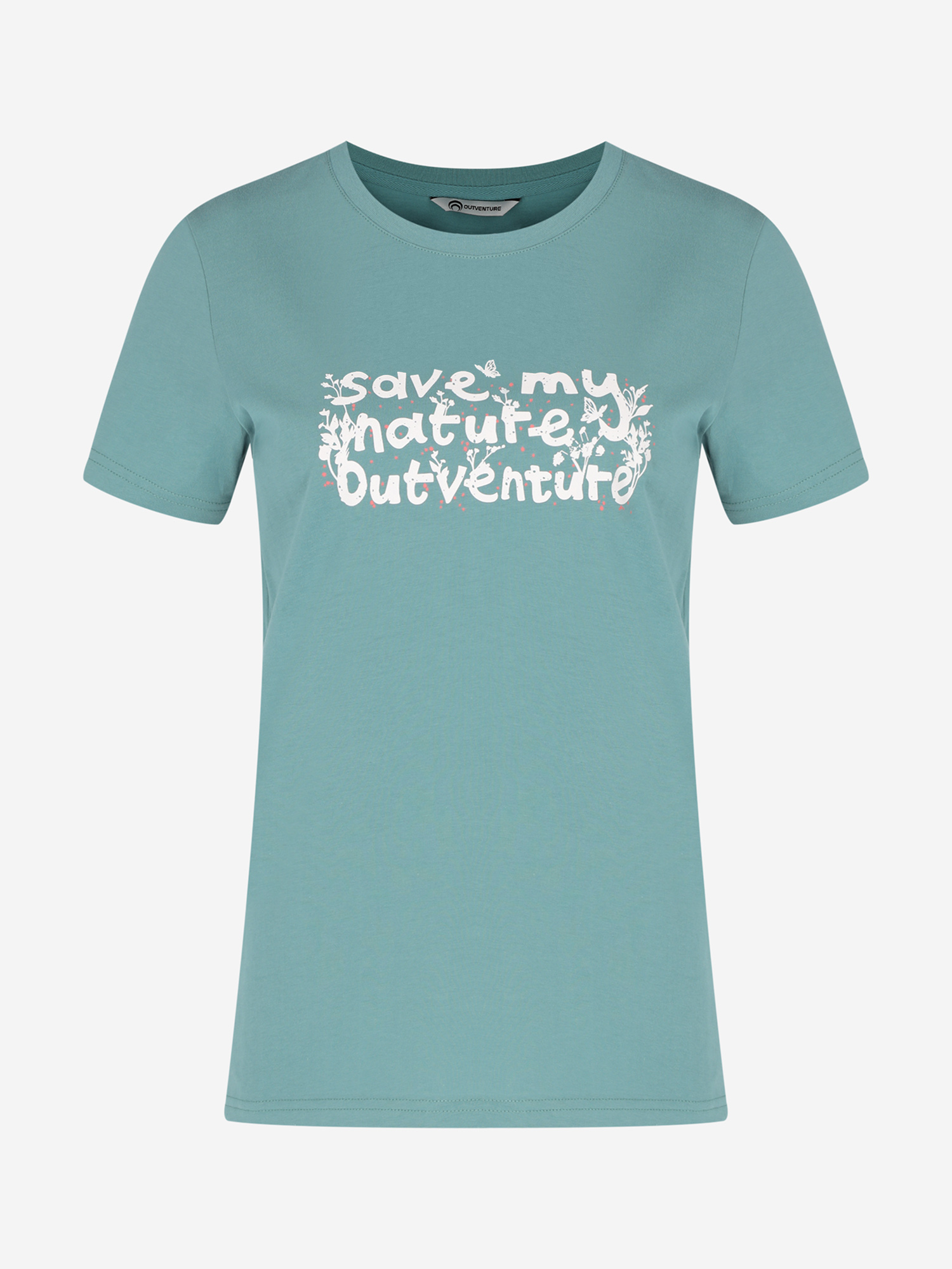 фото Футболка женская outventure, синий