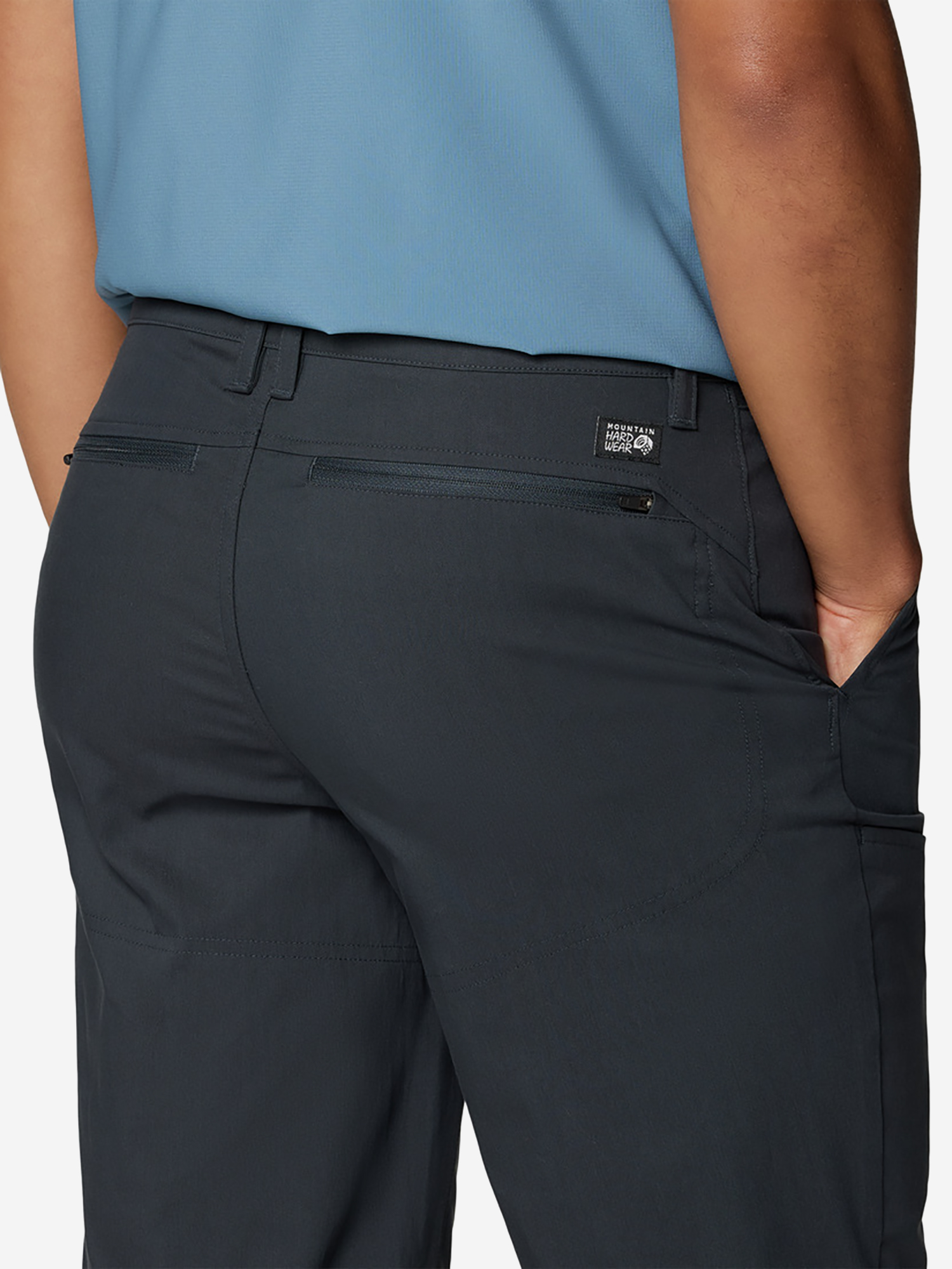 фото Брюки мужские mountain hardwear ap pant, серый