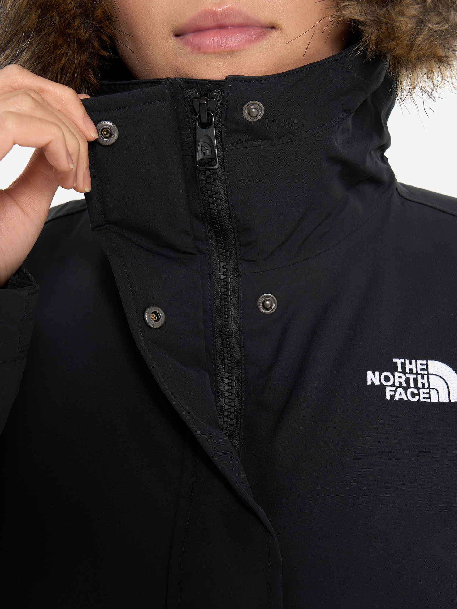 фото Куртка утепленная женская the north face zaneck, черный