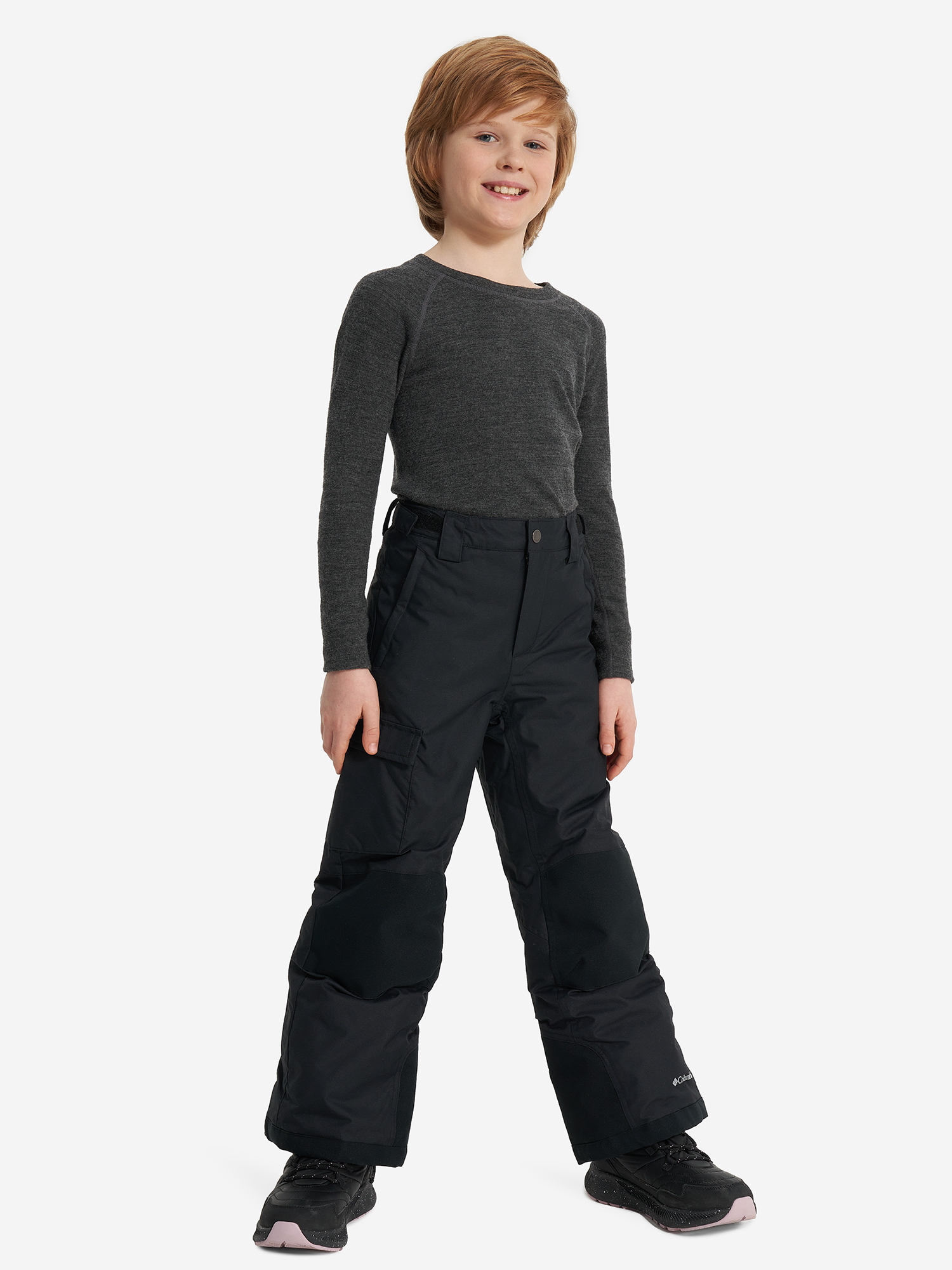 фото Брюки утепленные для мальчиков columbia bugaboo iii pant, черный