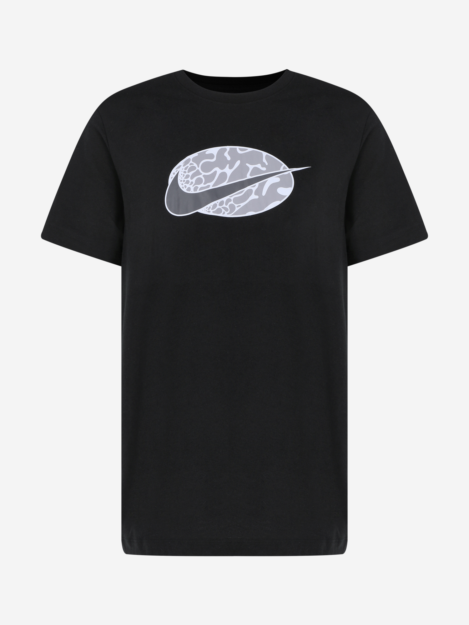 фото Футболка мужская nike swoosh, черный