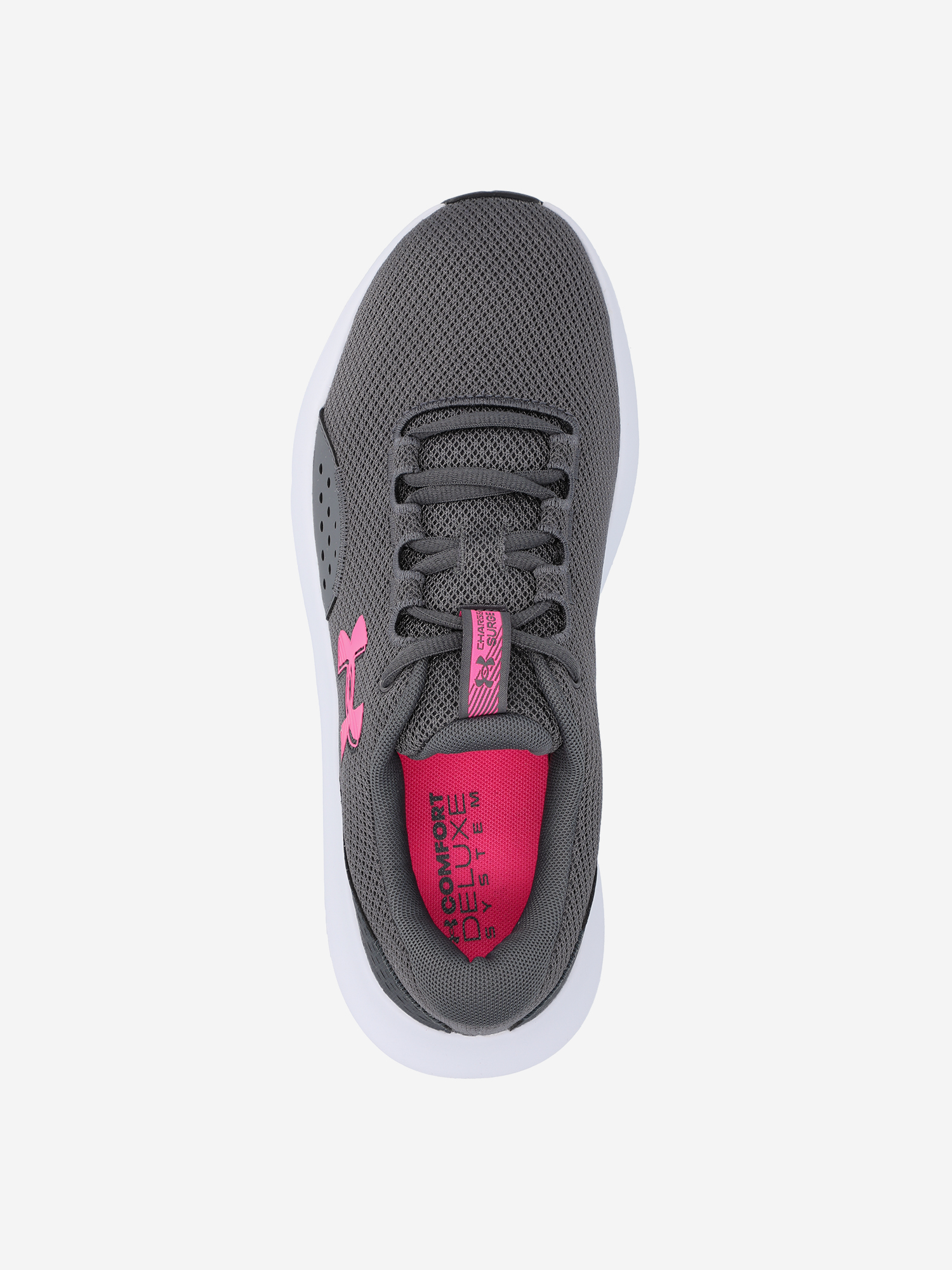 фото Кроссовки женские under armour charged surge 4, серый
