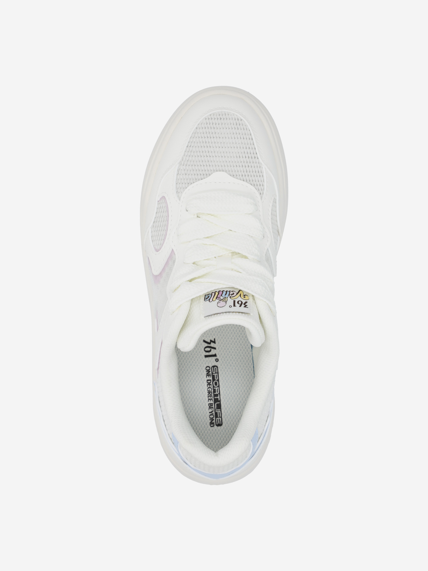 фото Кеды женские 361° bubble shoes se, белый
