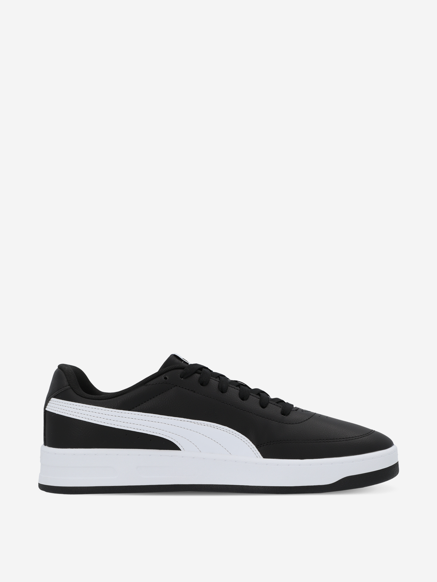 фото Кеды мужские puma court classic clean, черный