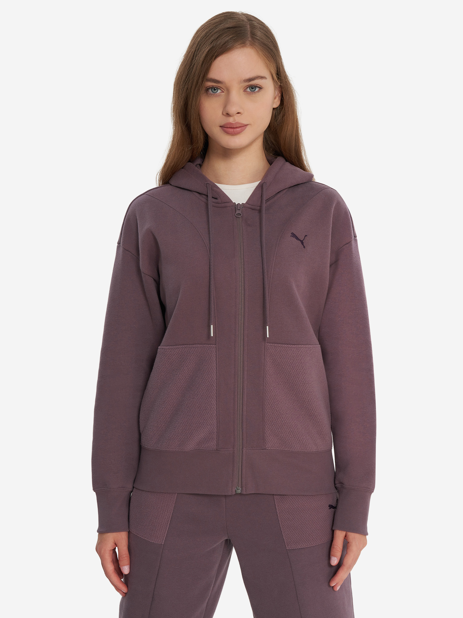 фото Толстовка женская puma, красный