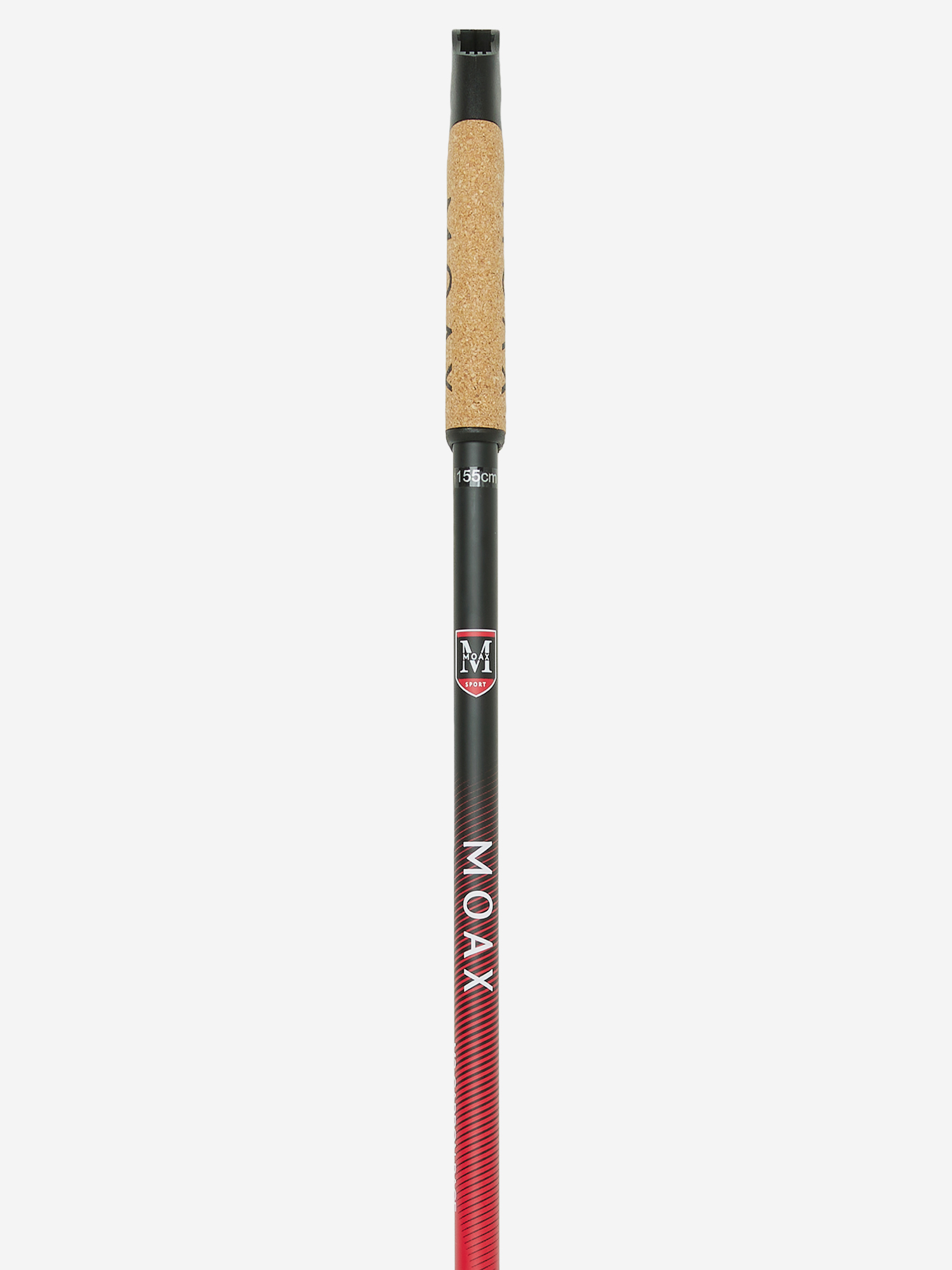 фото Палки лыжные moaxsport m3 carbon race, красный