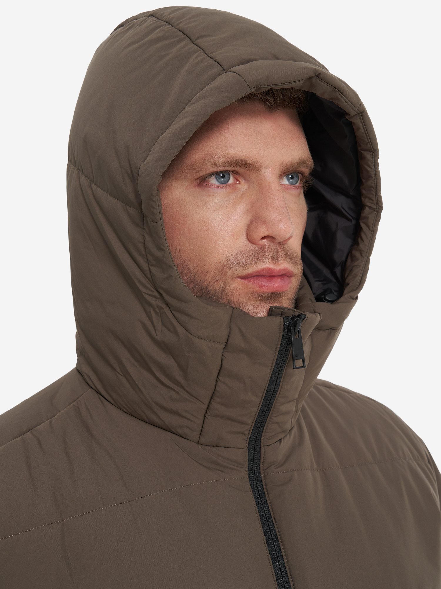 фото Куртка утепленная мужская jack wolfskin deutzer, коричневый