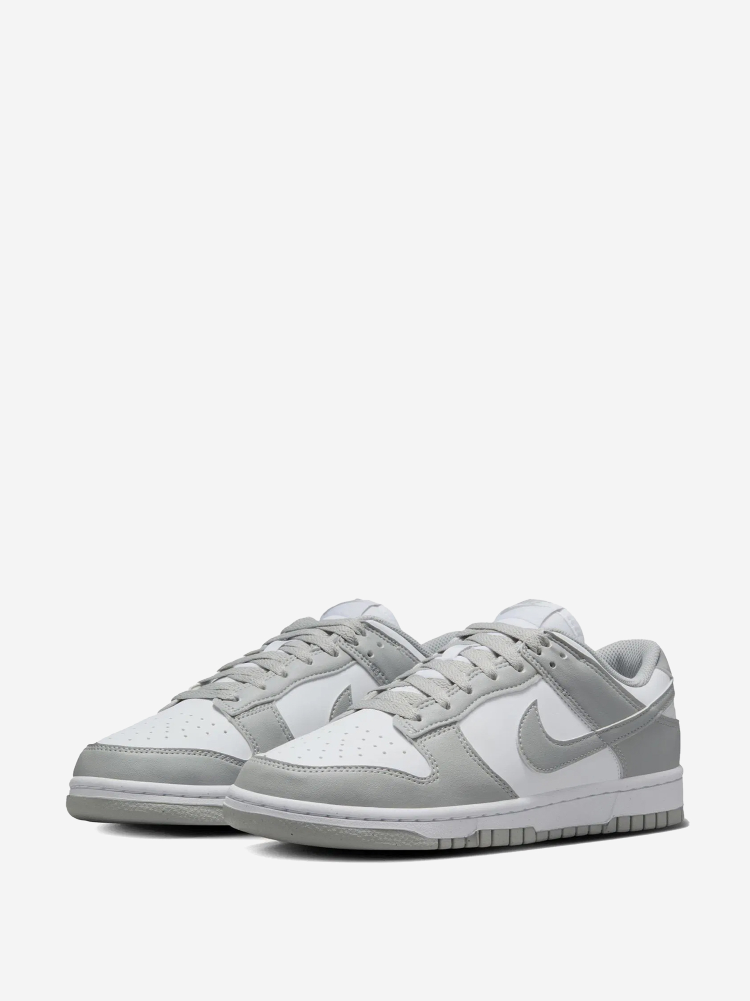 фото Кеды женские nike nike dunk low next nature, серый