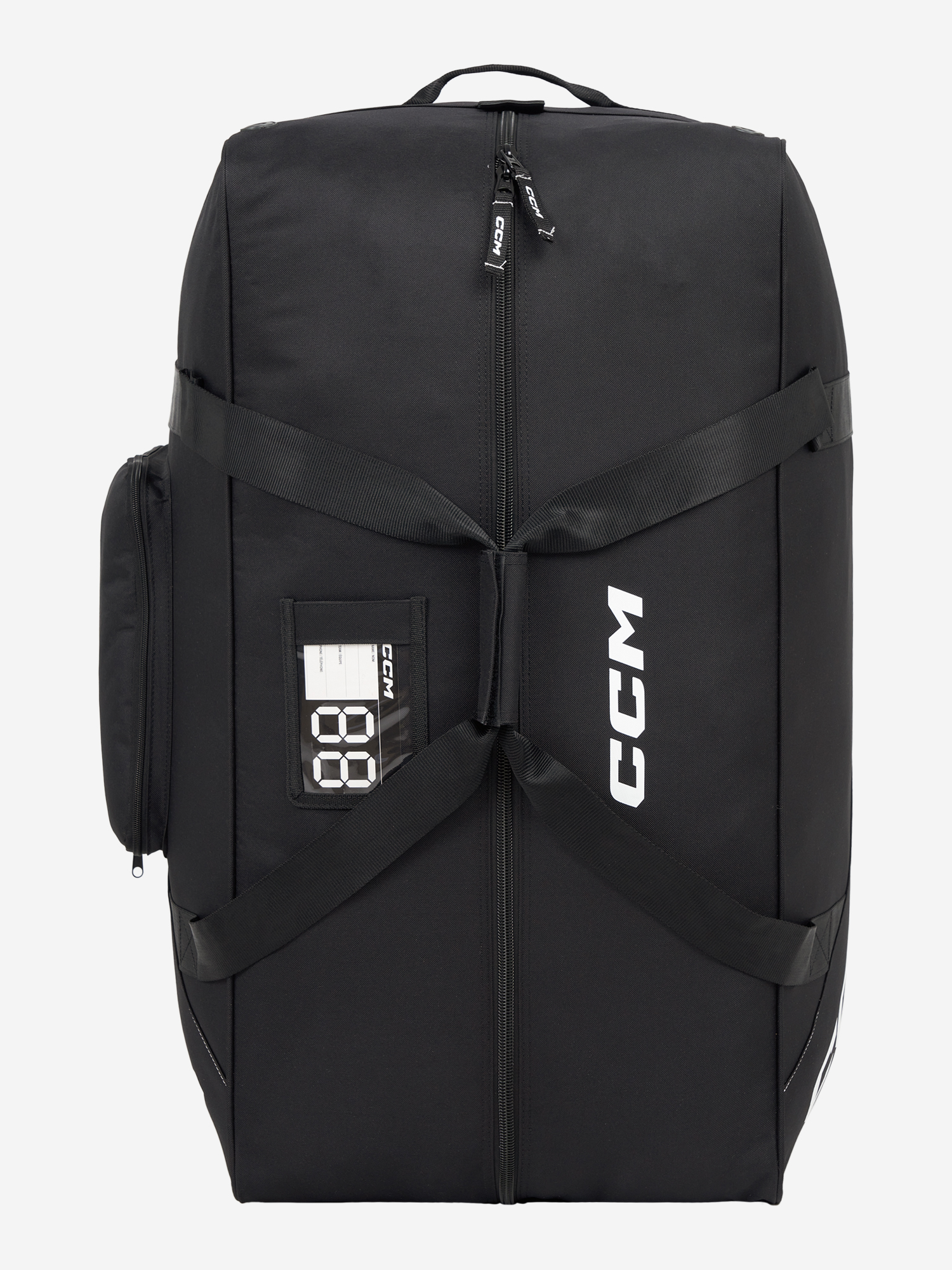 фото Баул хоккейный с колесами детский ccm team core 32", черный