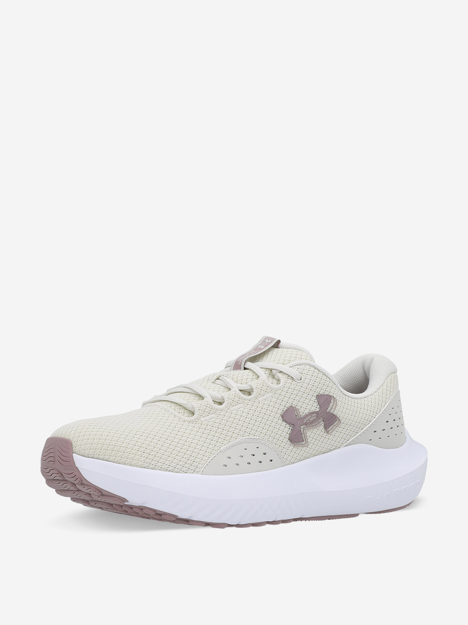 фото Кроссовки женские under armour charged surge 4, бежевый