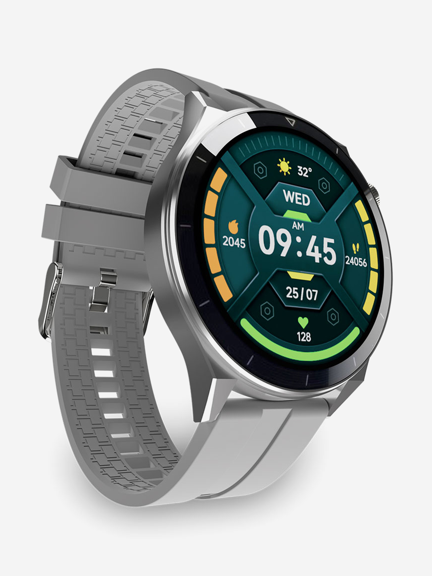 Умные наручные смарт часы CGWatch Round, фитнес браслет для женщин и мужчин CaseGuru, Серый
Умные наручные смарт часы CGWatch Round, фитнес браслет для женщин и мужчин CaseGuru, Серый