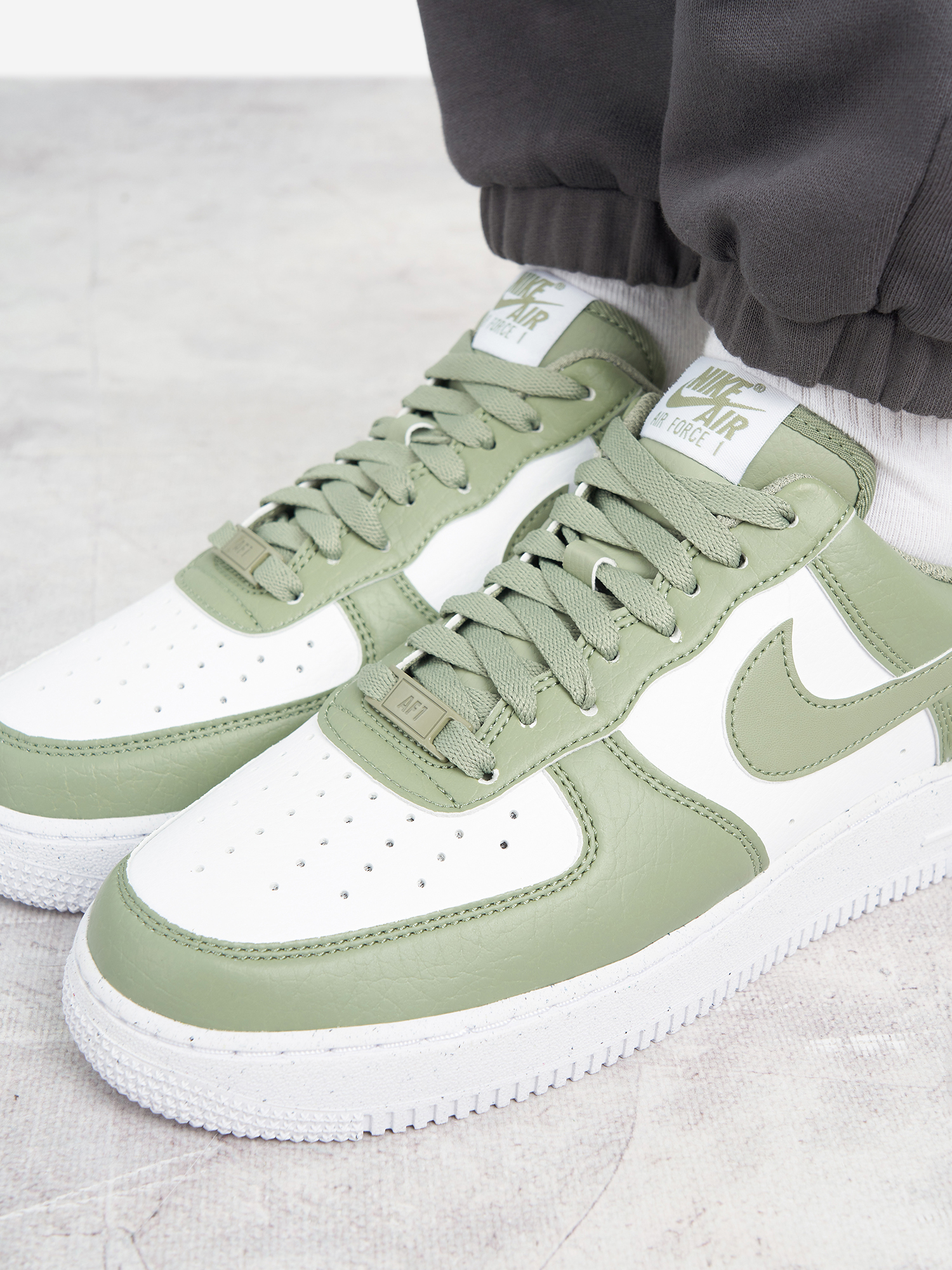 фото Кеды женские nike air force 1 '07 next nature, зеленый