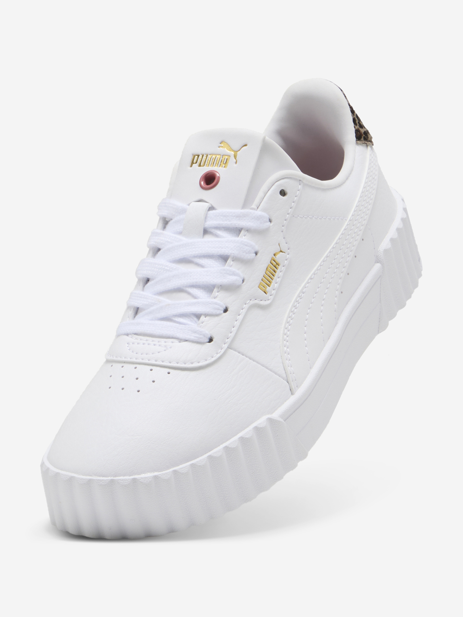 фото Кеды женские puma carina 3.0 animal flair, белый