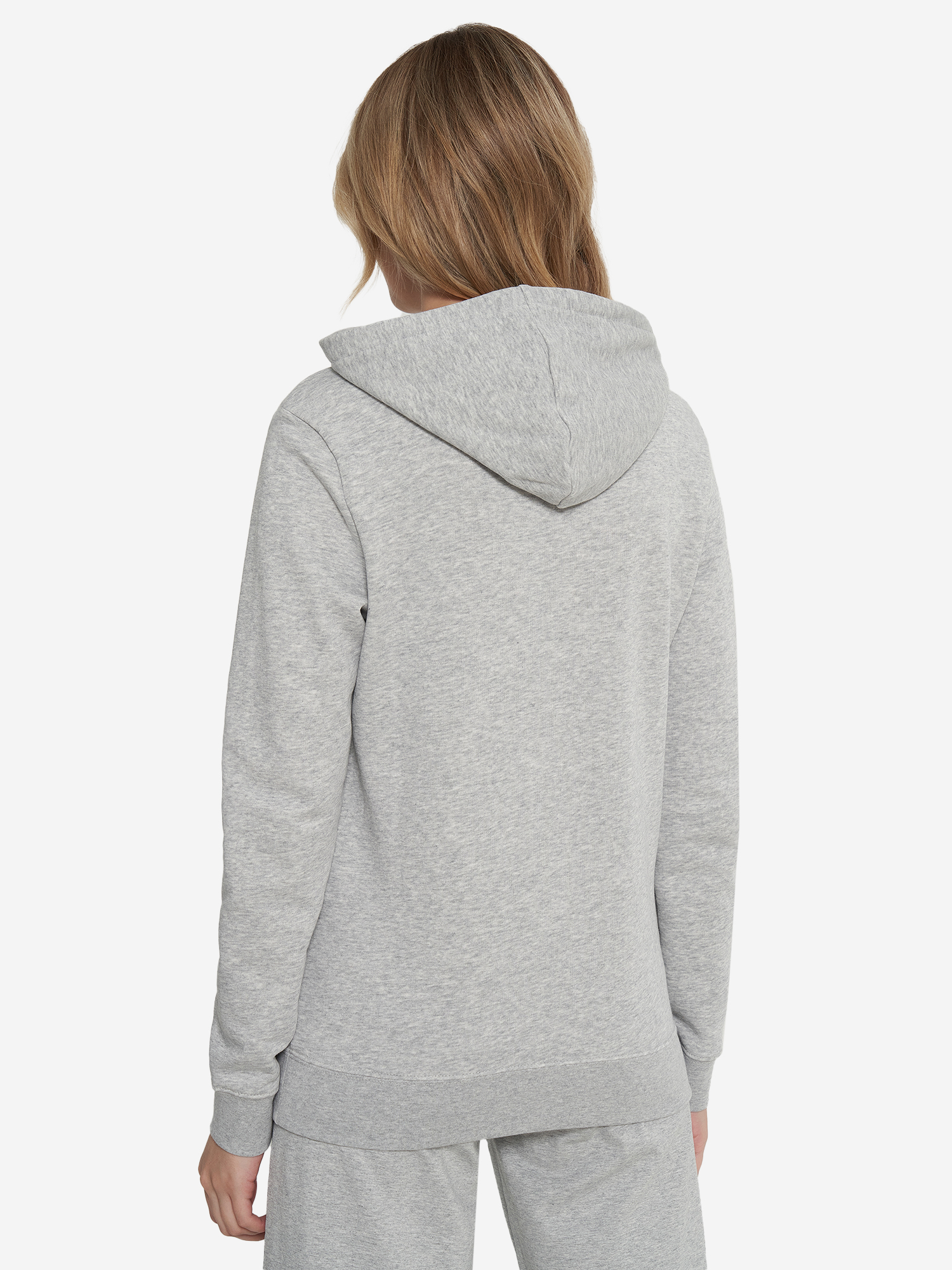 фото Худи женское puma ess no. 1 logo, серый